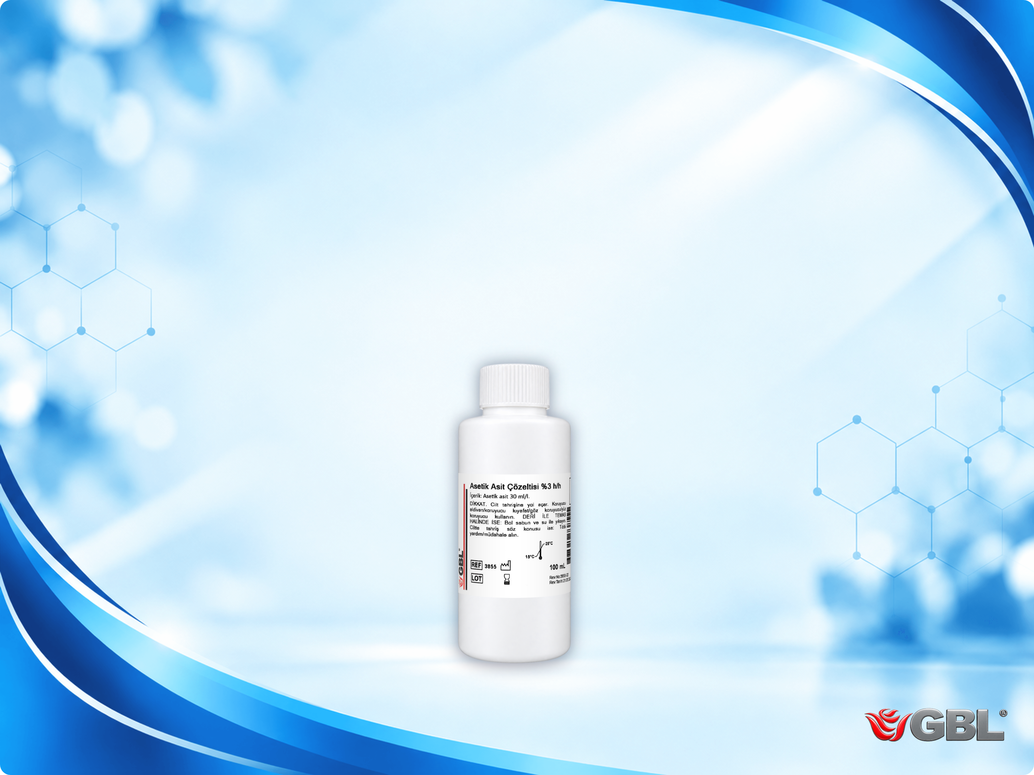 Asetik Asit Çözeltisi %3, 100 ml