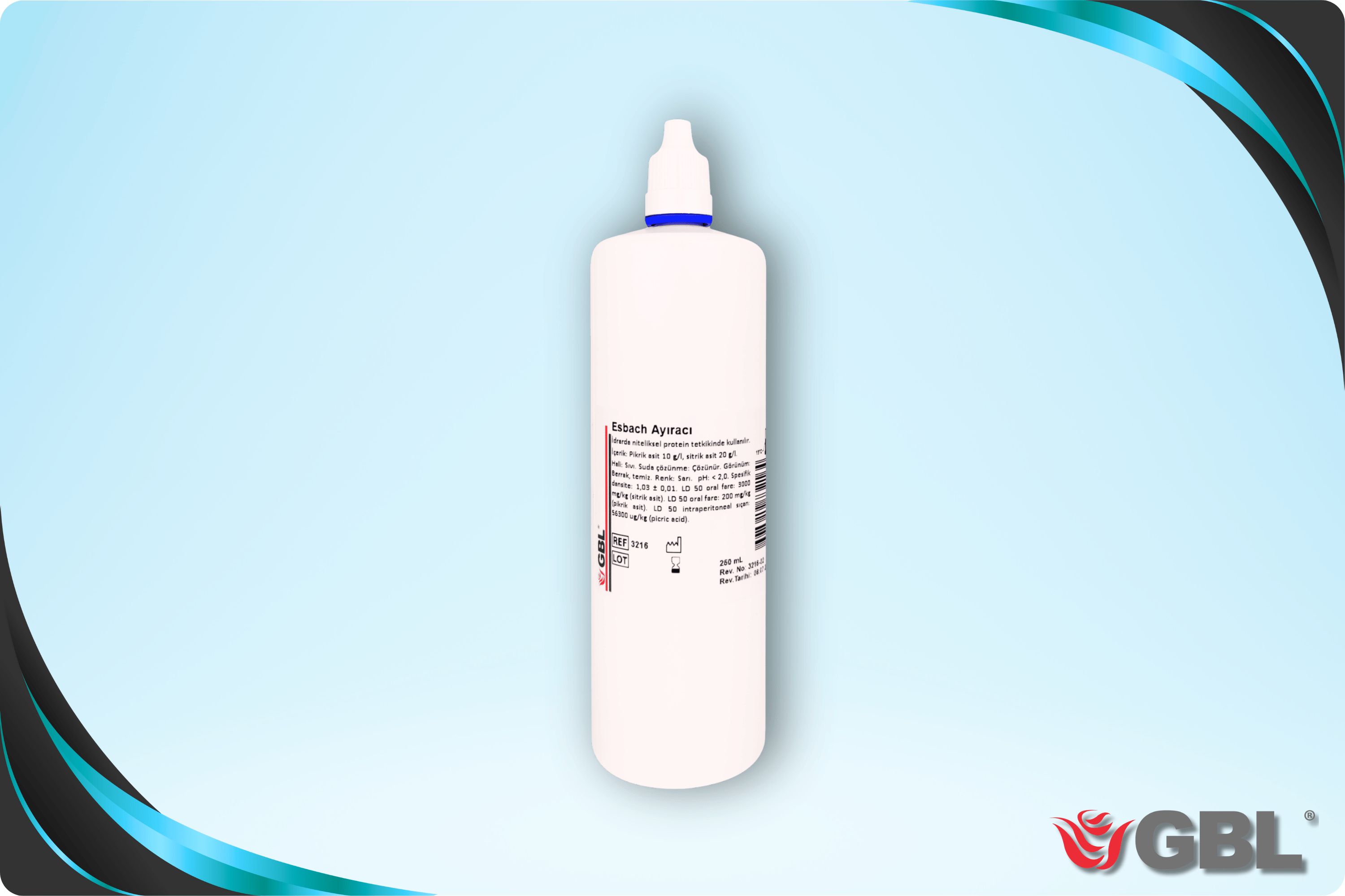 Esbach Ayıracı, 250 mL
