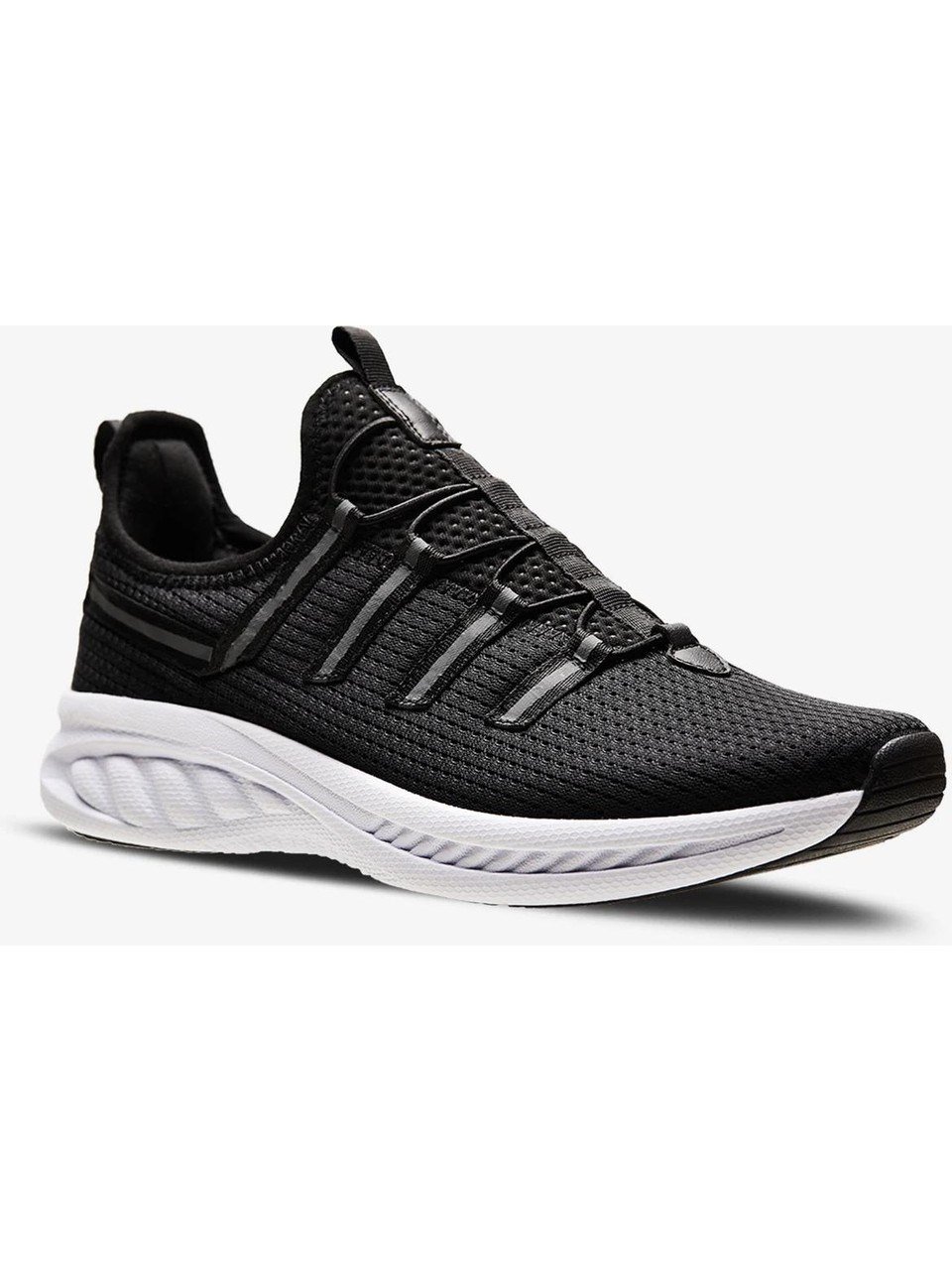 Lescon Hellium Spider Siyah-Beyaz Erkek Sneaker