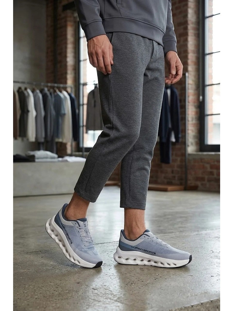 Lufian Hadley 121230112 Mavi Kadın Erkek Günlük Sneaker