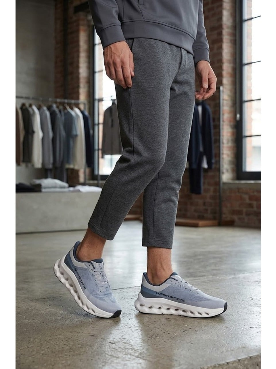 Lufian Hunter 111230320 Mavi Erkek Günlük Sneaker