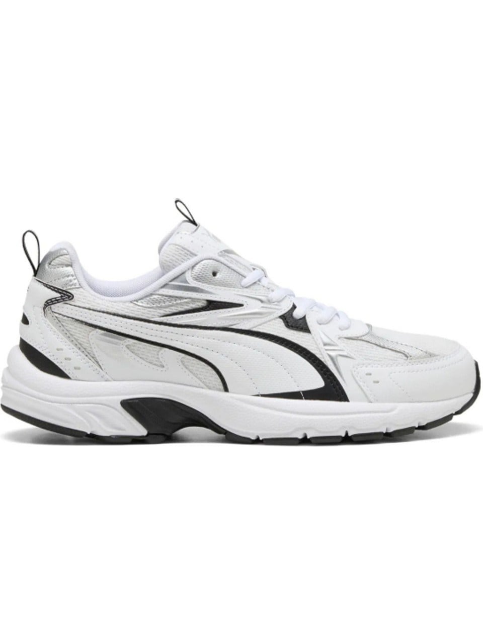 Puma Milenio Tech 402623-01 Beyaz-Siyah Erkek Günlük Sneaker