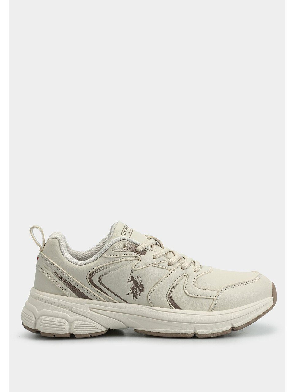 Us Polo Assn. Solen 6pr 102695856 Bej Kadın Günlük Sneaker