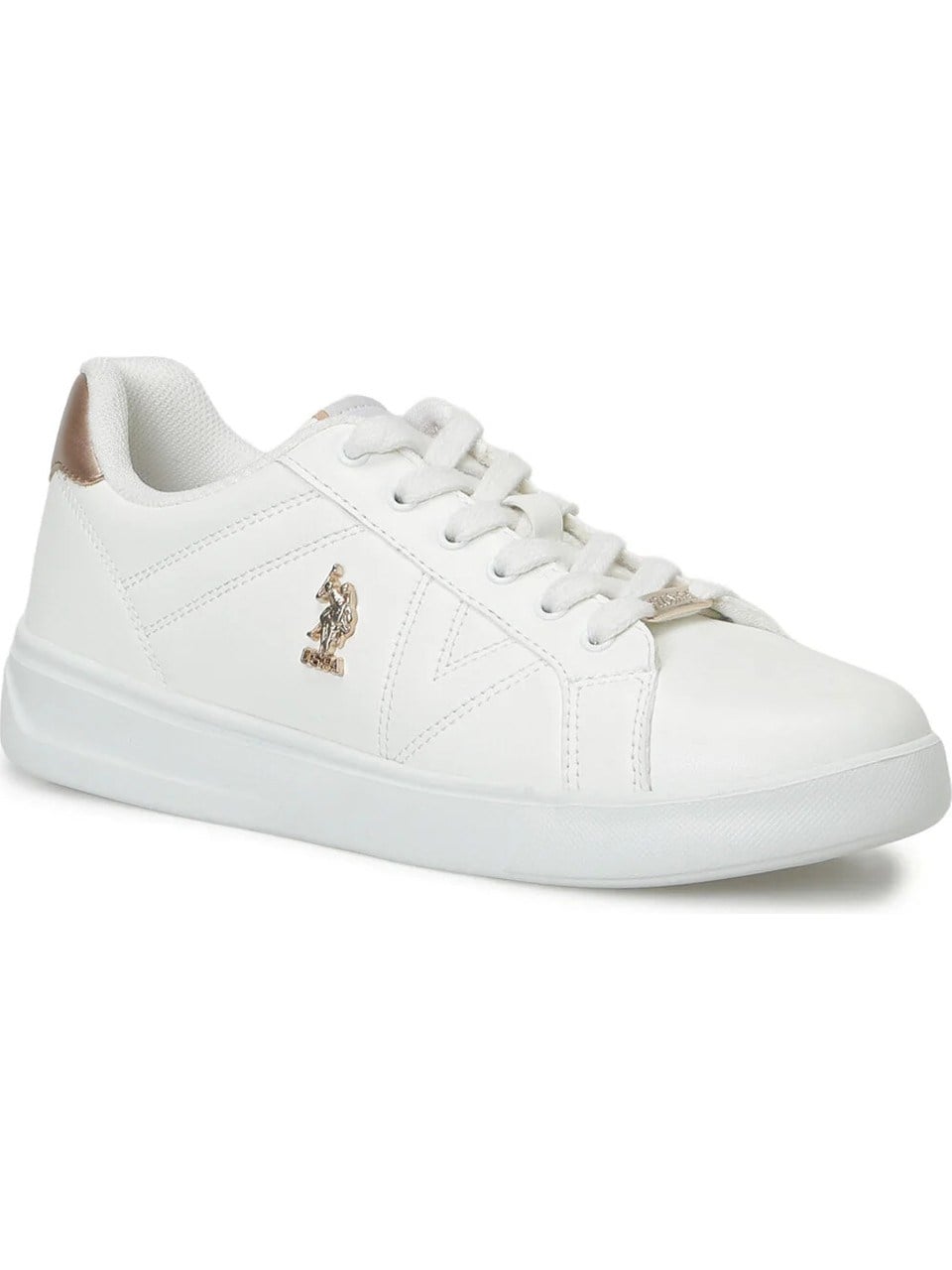 Us Polo Assn. Exxy 6pr 102695927 Beyaz Kadın Günlük Sneaker