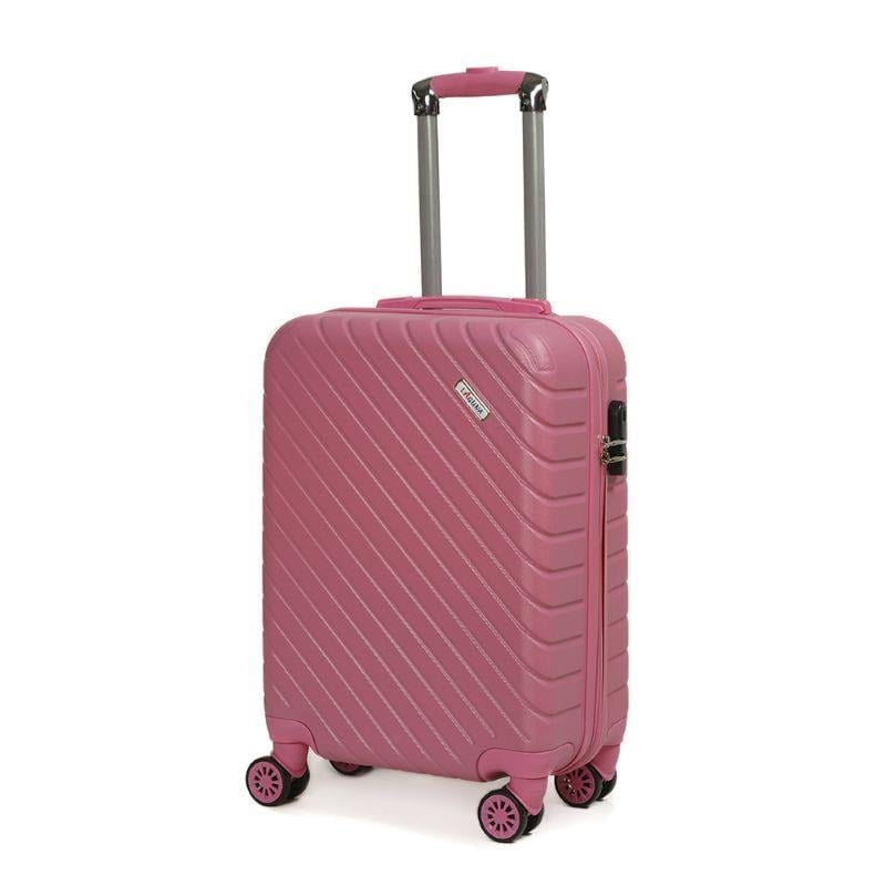 Laguna ABS 638 Açık Pembe Kabin Boy Valiz   