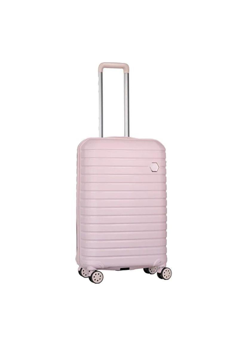 GROUND 10663 Vanille Polipropilen Orta Boy Valiz -Soft Pink
