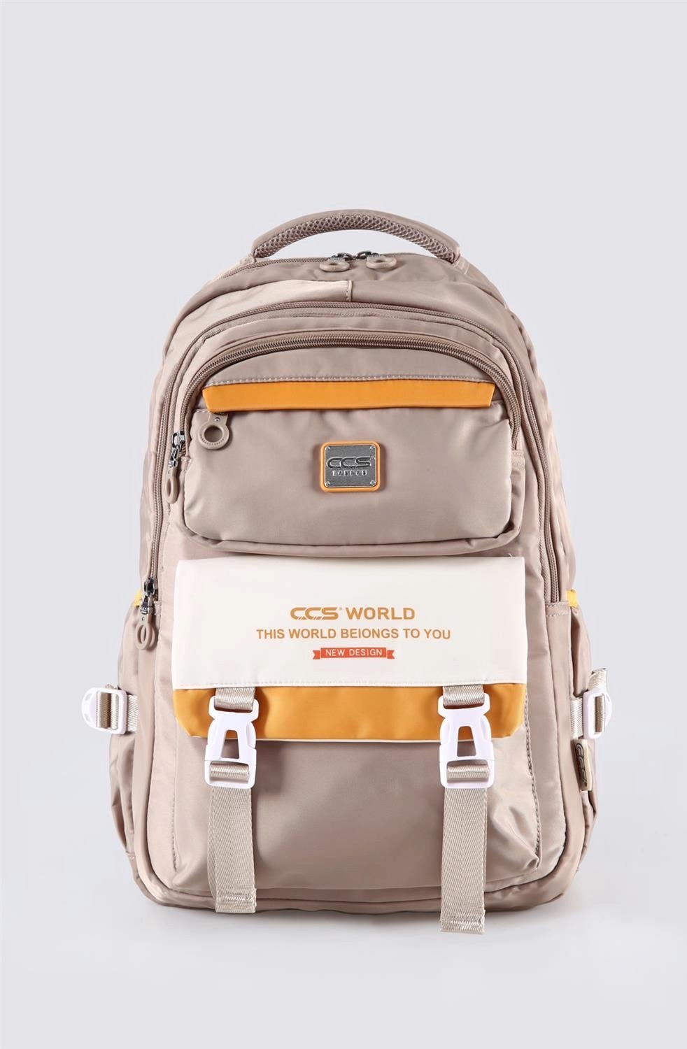 ÇÇS 51687 OKUL ÇANTASI BEJ KREM