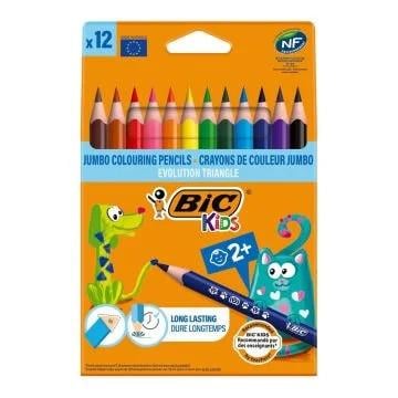 BİCBİC 12’Lİ JUMBO BOYA KALEMİ