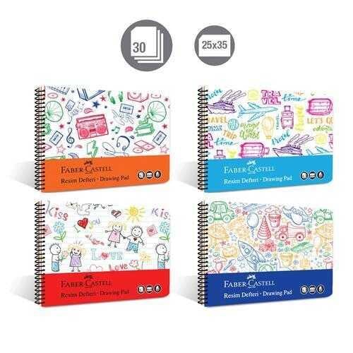 FABER CASTELLFABER 25X35 PRİALLİ RESİM DEFTERİ