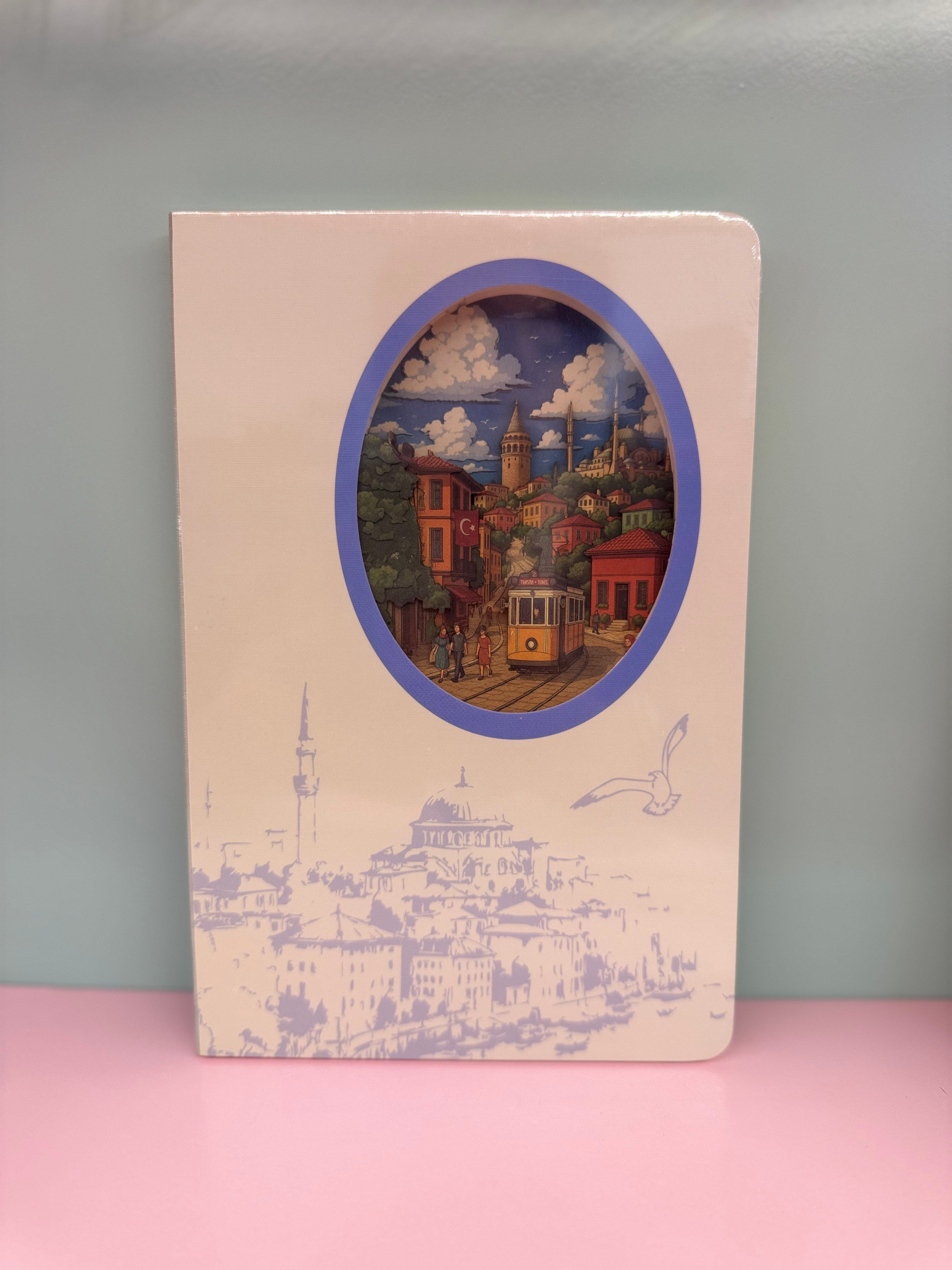 KVSHOP3D İSTANBUL TEMALI DEFTER