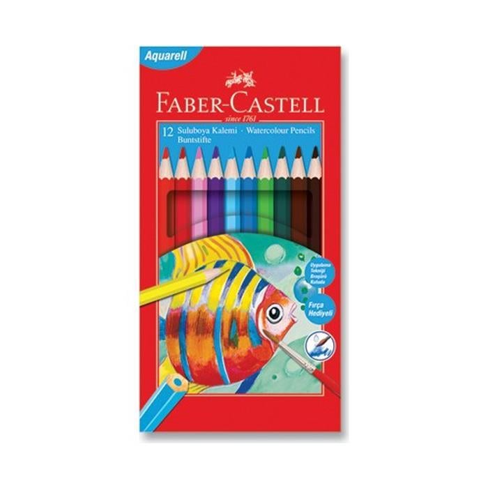 KVSHOPFABER CASTELL 12 SULUBOYA KALEMİ