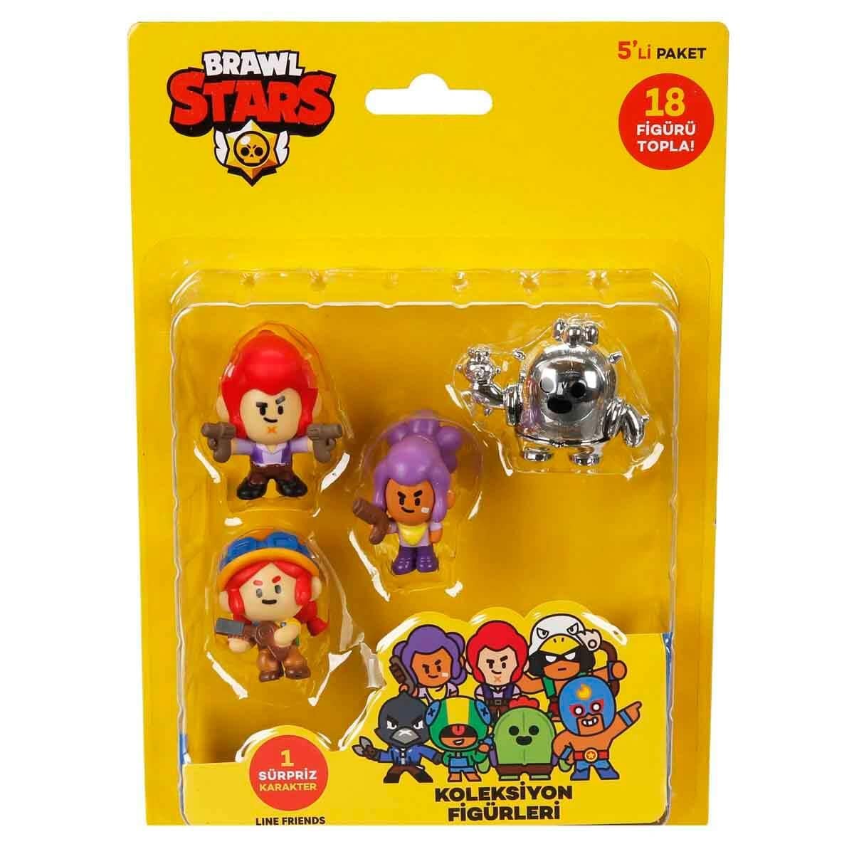 NECO PMI/ BRW2040 BRAWL STARS 5 Lİ FİGÜR ASORTİ
