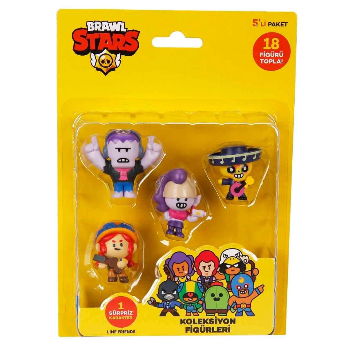 NECO PMI/ BRW2040 BRAWL STARS 5 Lİ FİGÜR ASORTİ