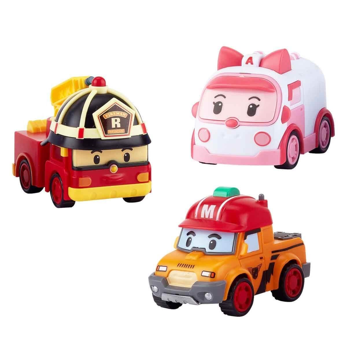 ROBOCAR POLİ GOGO CİTY SERİES AMBER ROY MARK OYUN SETİ