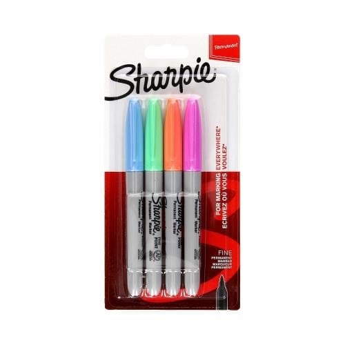 ROTRİNGSHARPİE MARKÖR PERMANENT FİNE PASTEL 4'LÜ