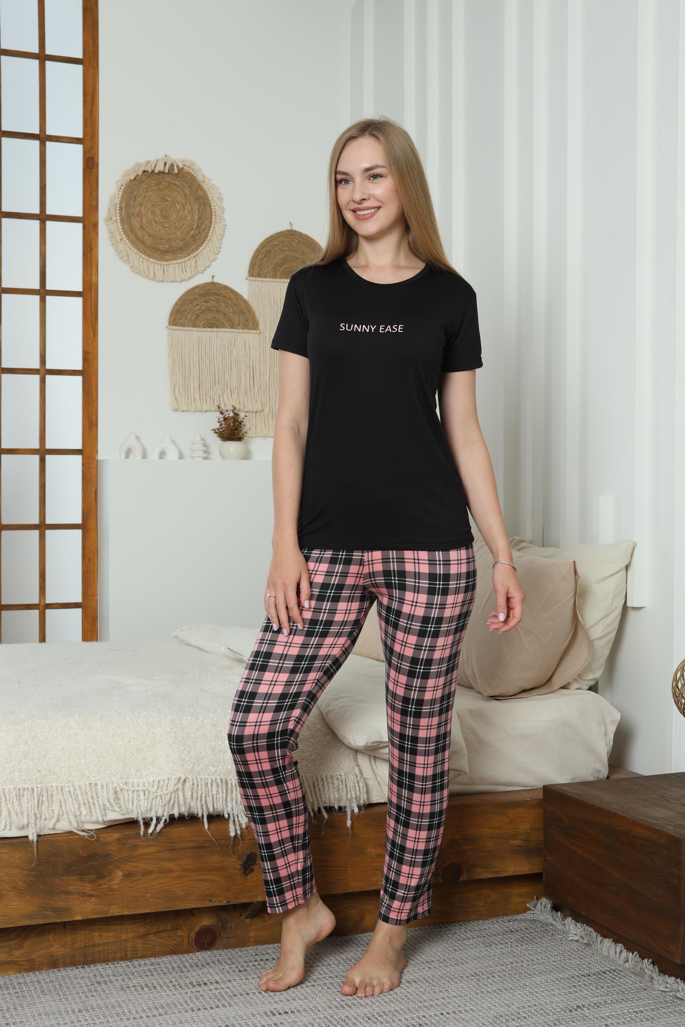Kadın Milan Kısa Kol Pijama Takımı