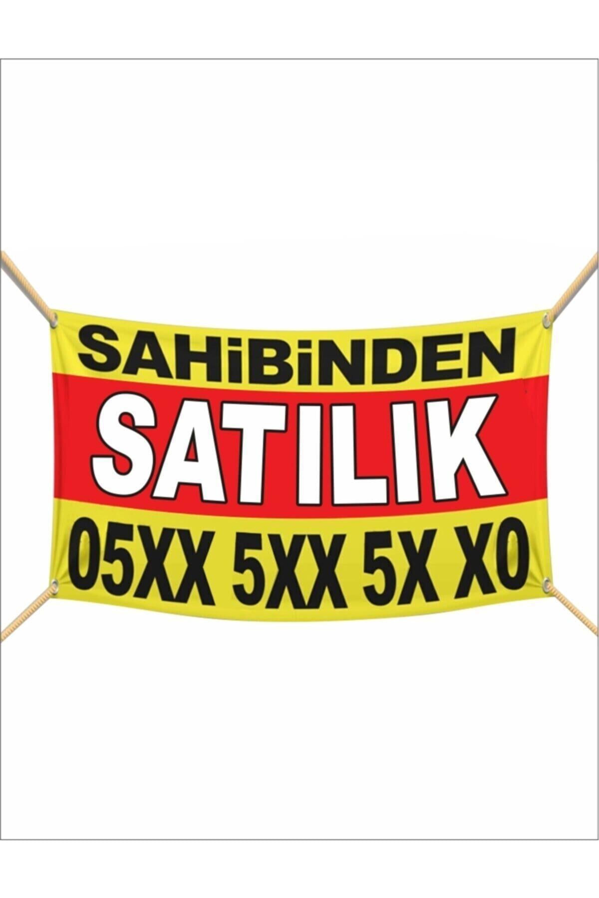 Sahibinden Satılık Branda – Dayanıklı PVC Afiş (Telefon Numaralı)