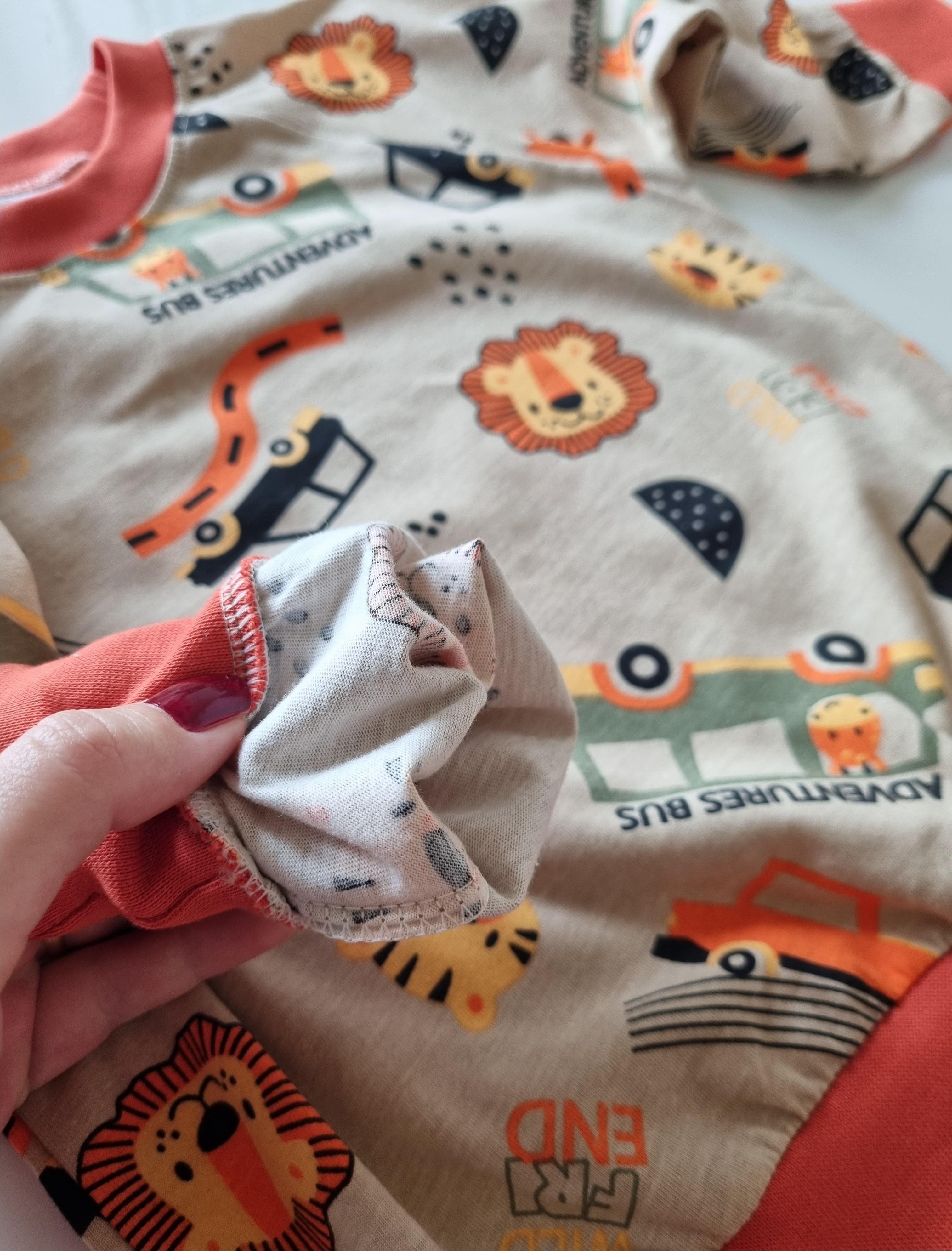 Aslan Figürlü Pijama Takımı
