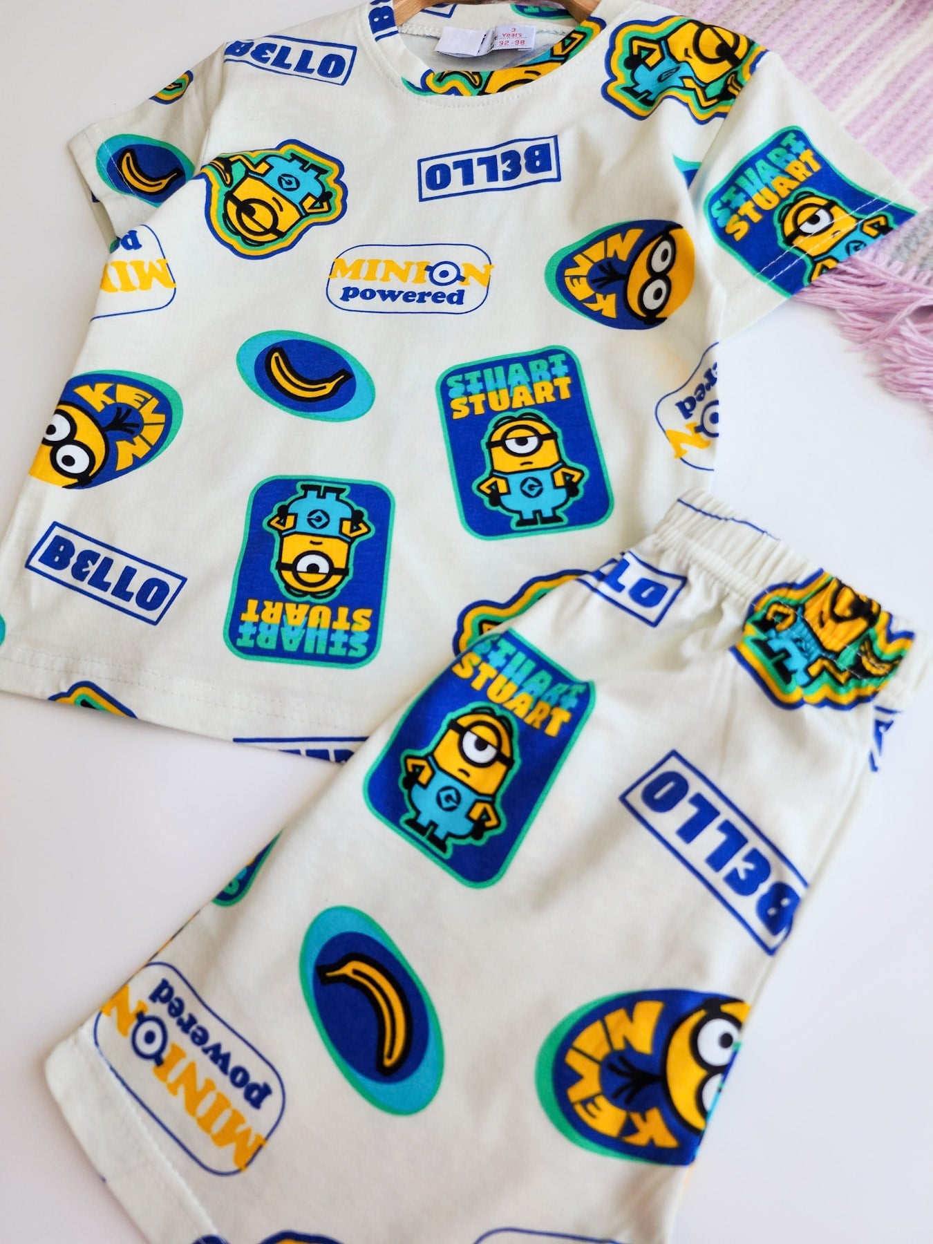 Erkek Çocuk Şortlu Pijama Takımı