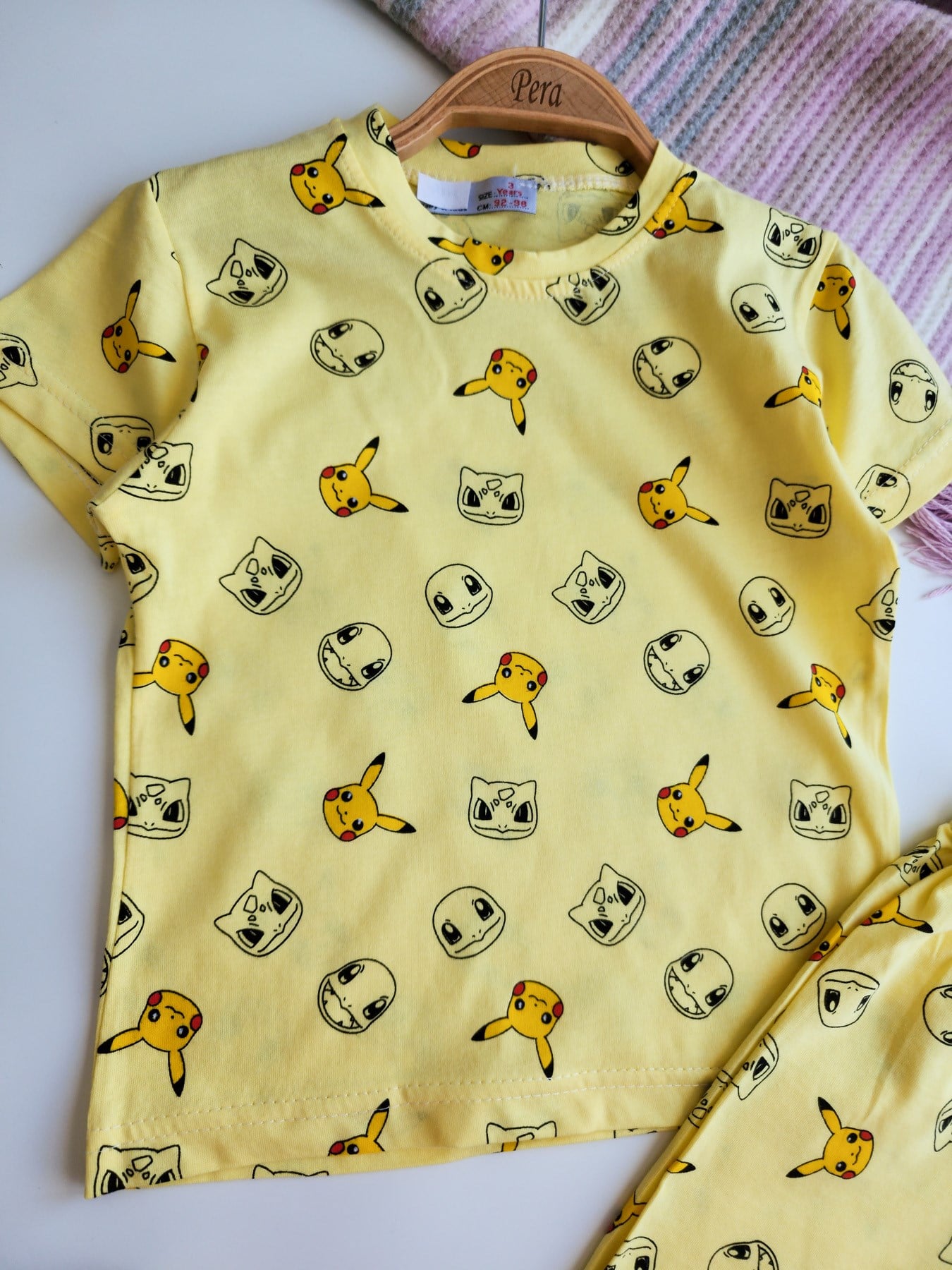 Erkek Çocuk Şortlu Pijama Takımı