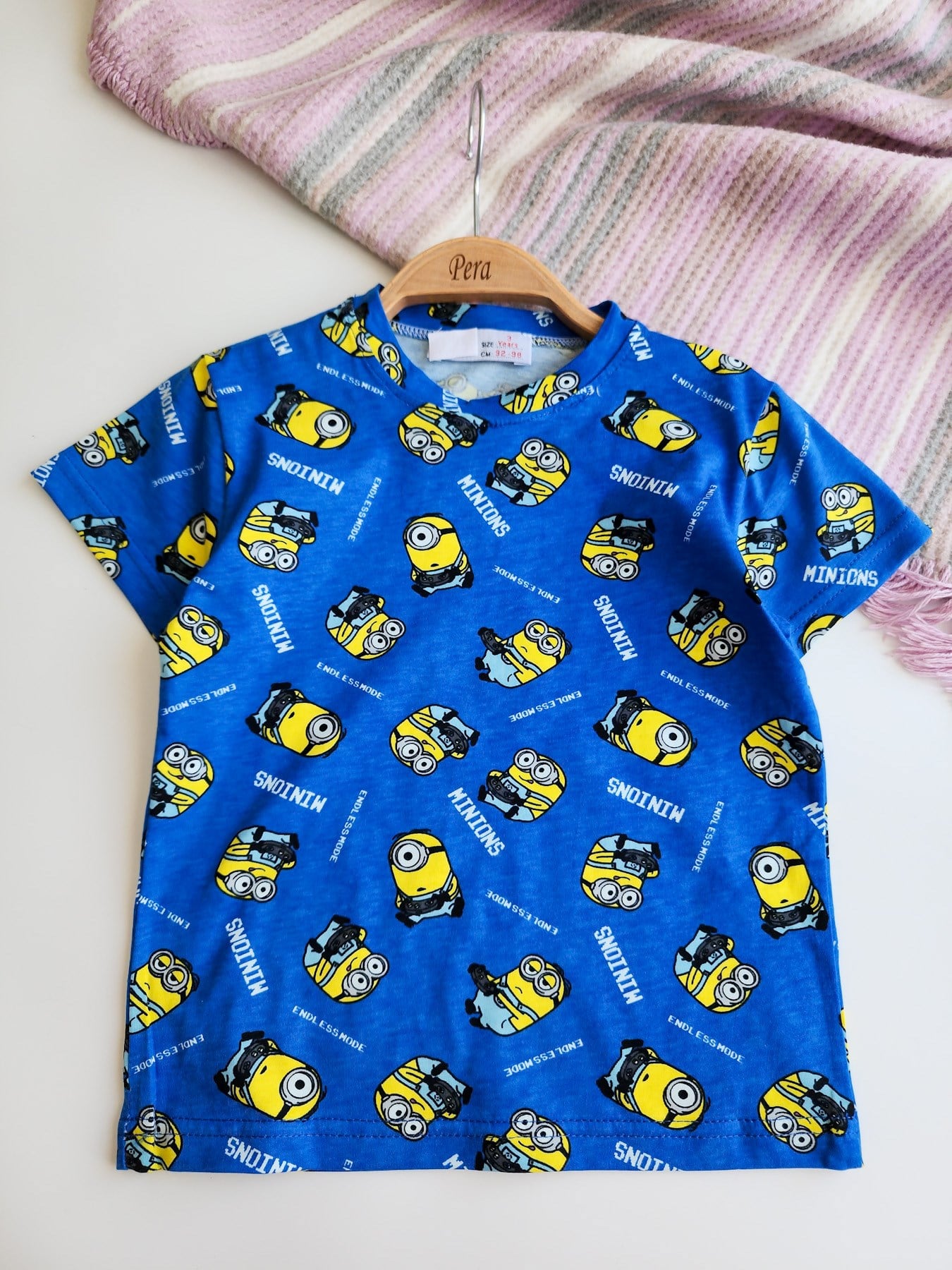 Erkek Çocuk Şortlu Pijama Takımı