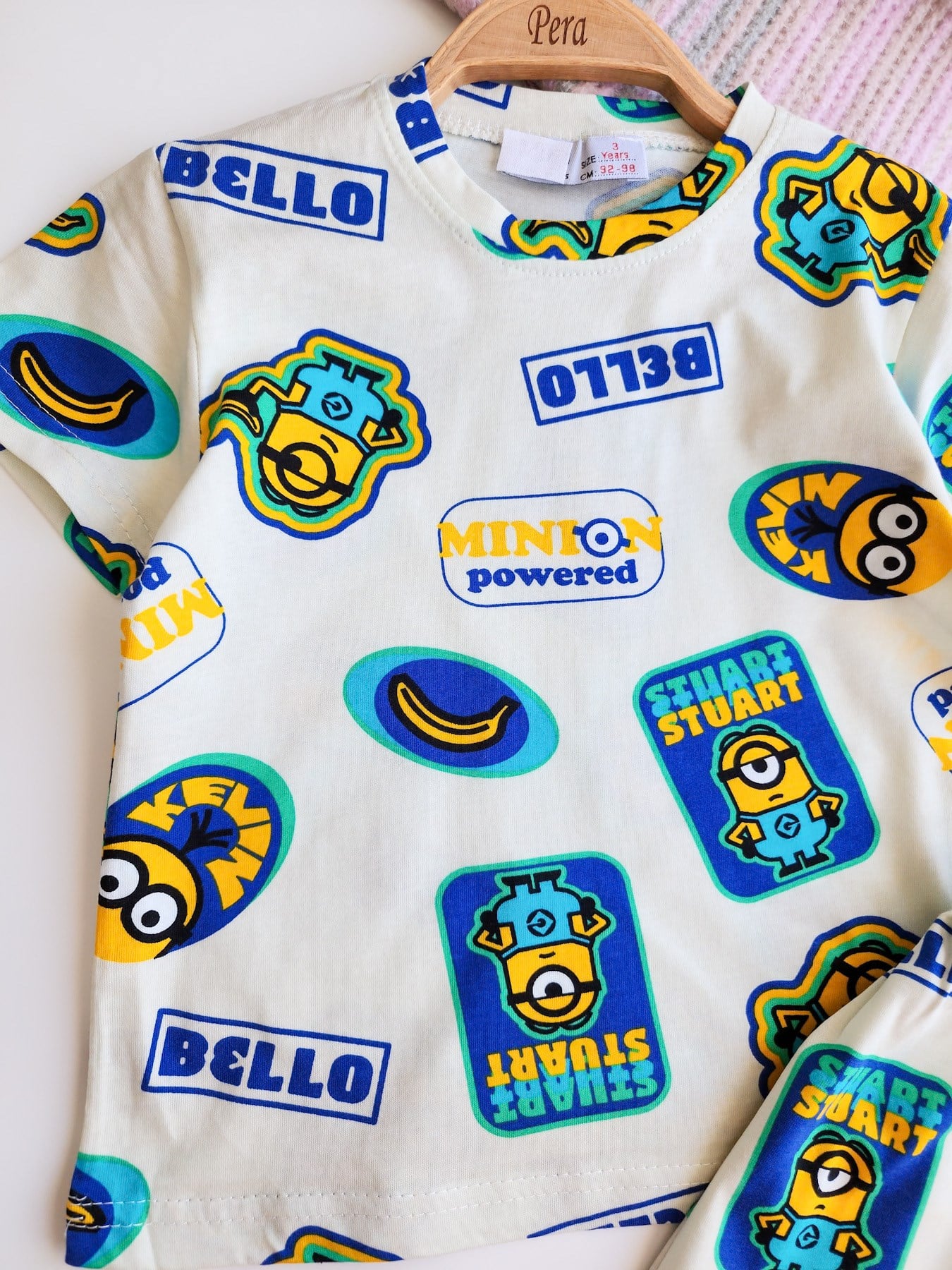 Erkek Çocuk Şortlu Pijama Takımı