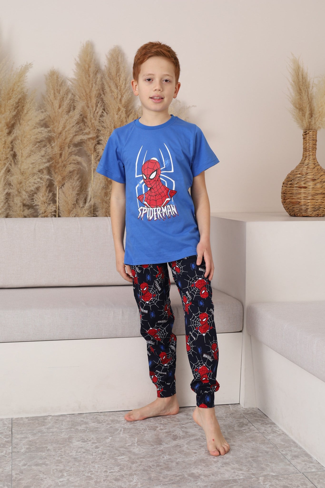 Erkek Çocuk Yazlık Pijama Takımı