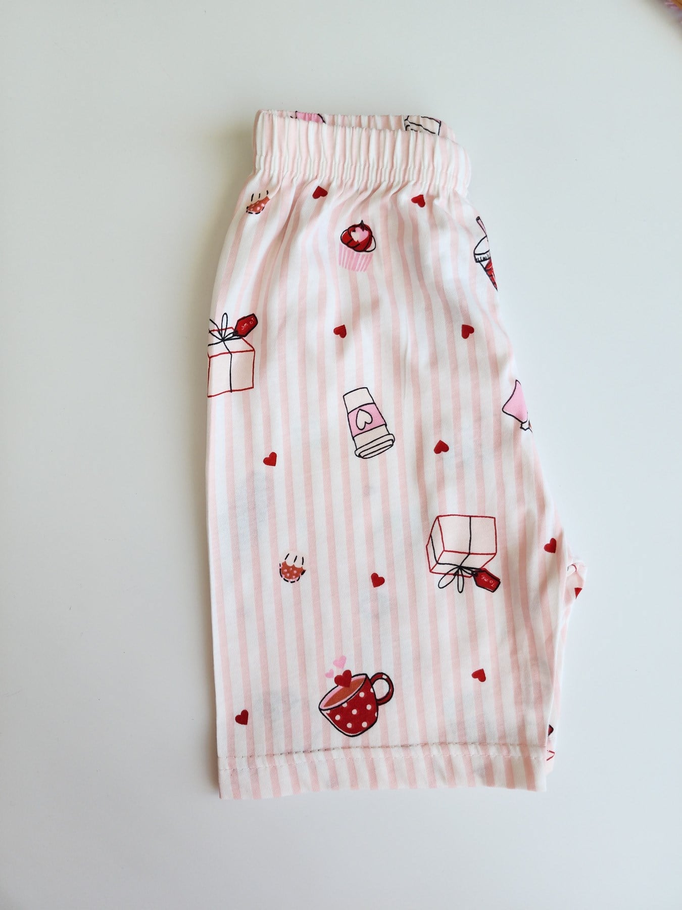 Kahve Molası Şortlu Pijama Takımı