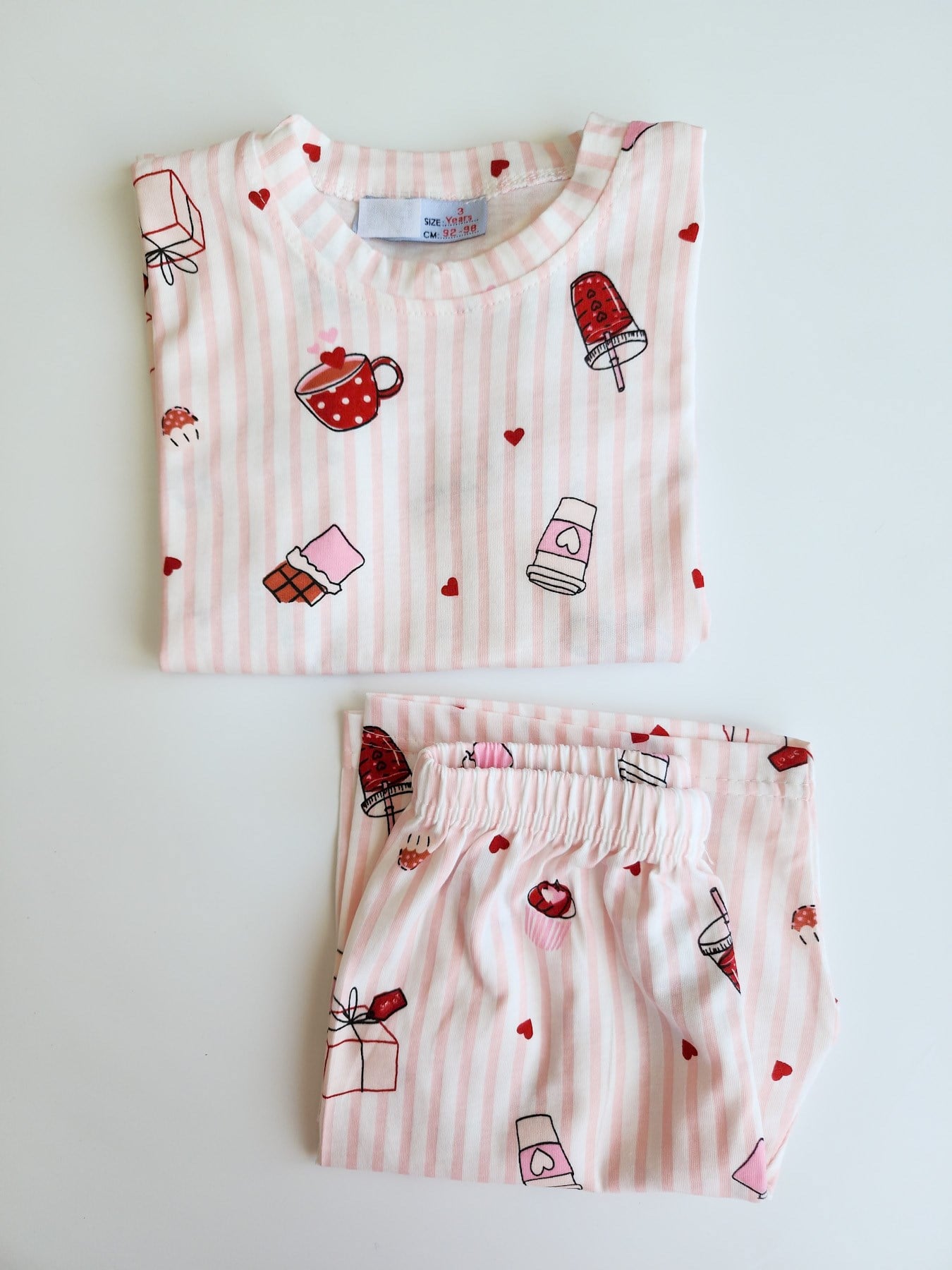 Kahve Molası Şortlu Pijama Takımı