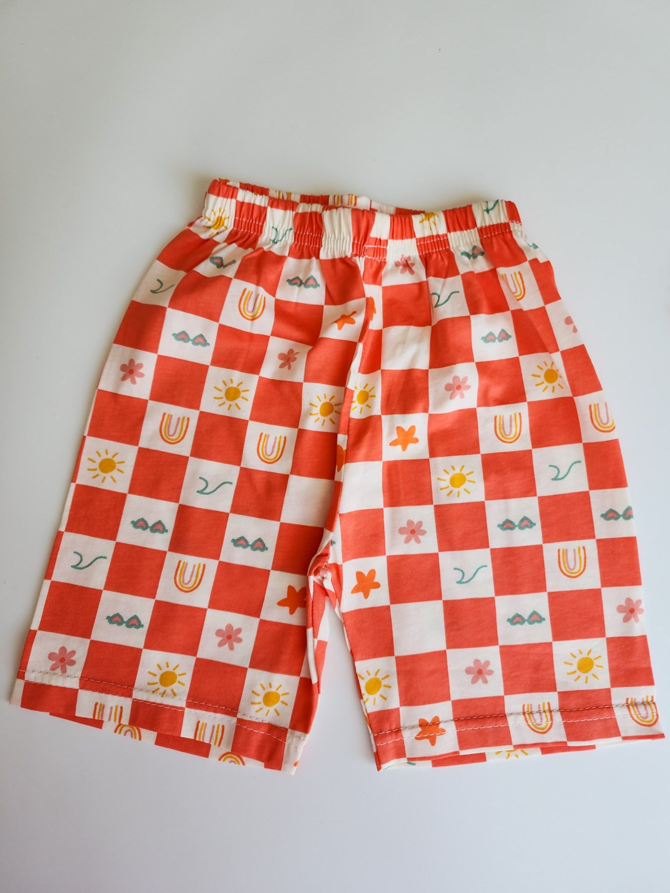 Kare Şortlu Pijama Takımı