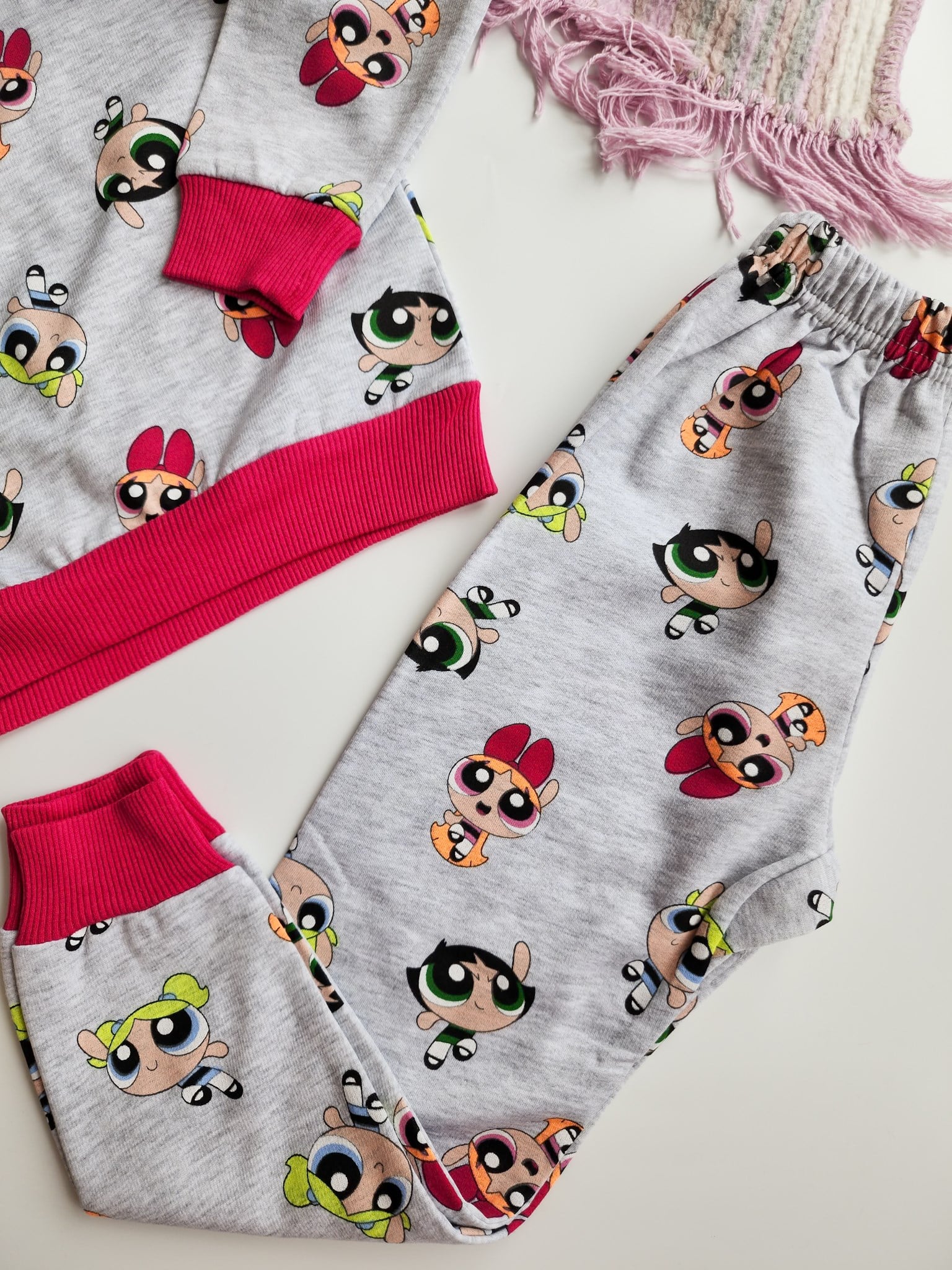 Kışlık İçi Polarlı Pijama Takımı