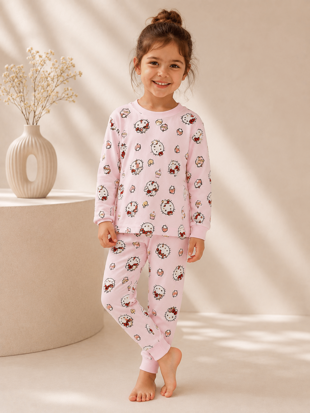 Kız Çocuk Mevsimlik Pijama Takımı