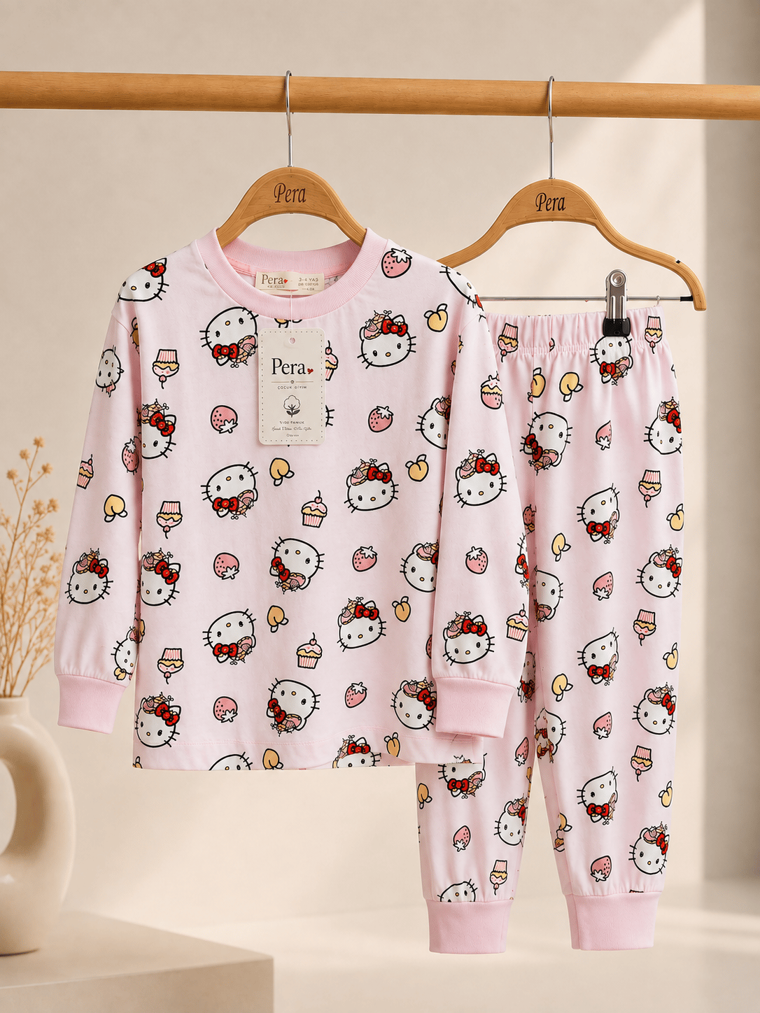 Kız Çocuk Mevsimlik Pijama Takımı