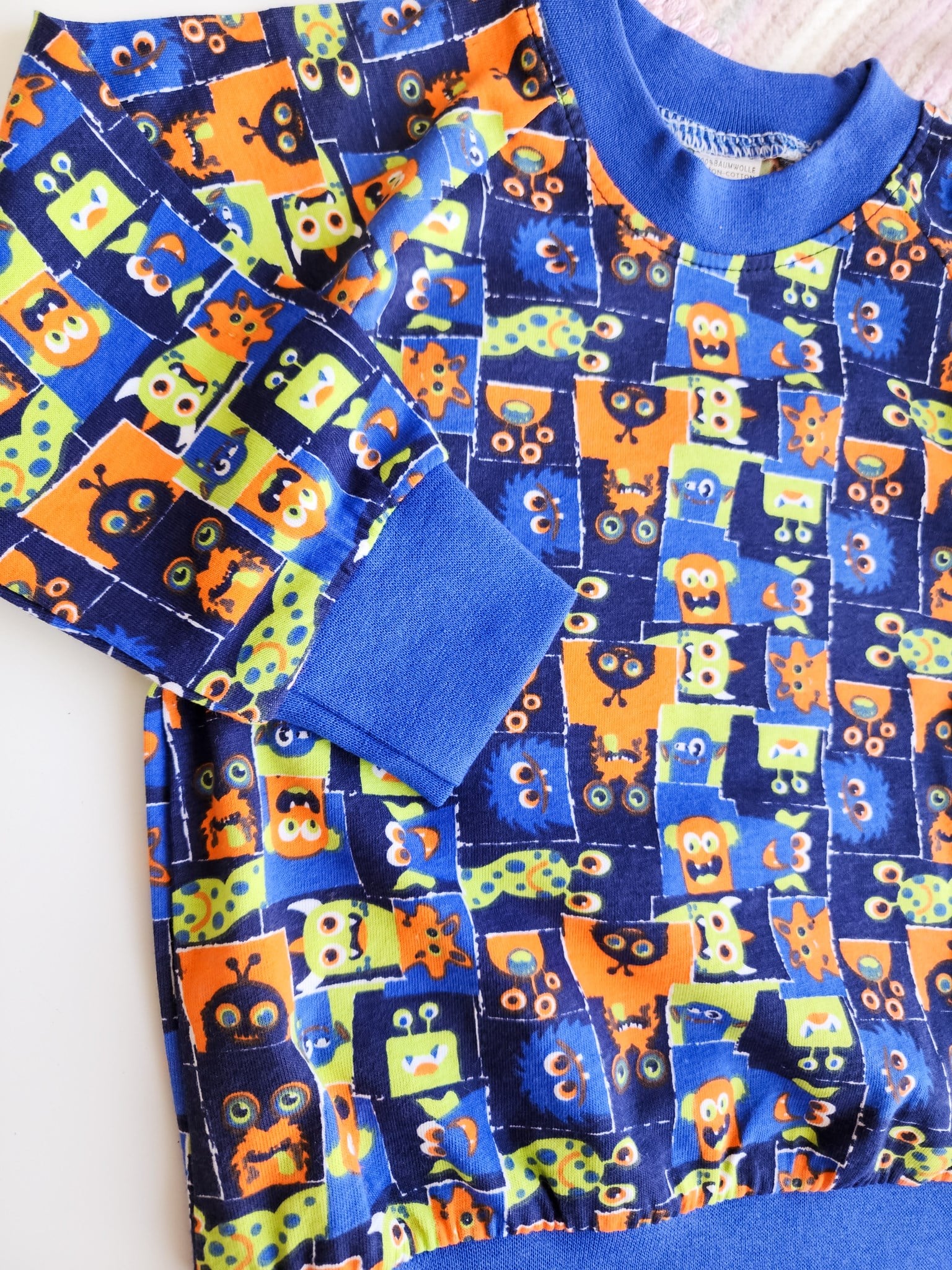 Monster Desenli Mevsimlik Pijama Takımı
