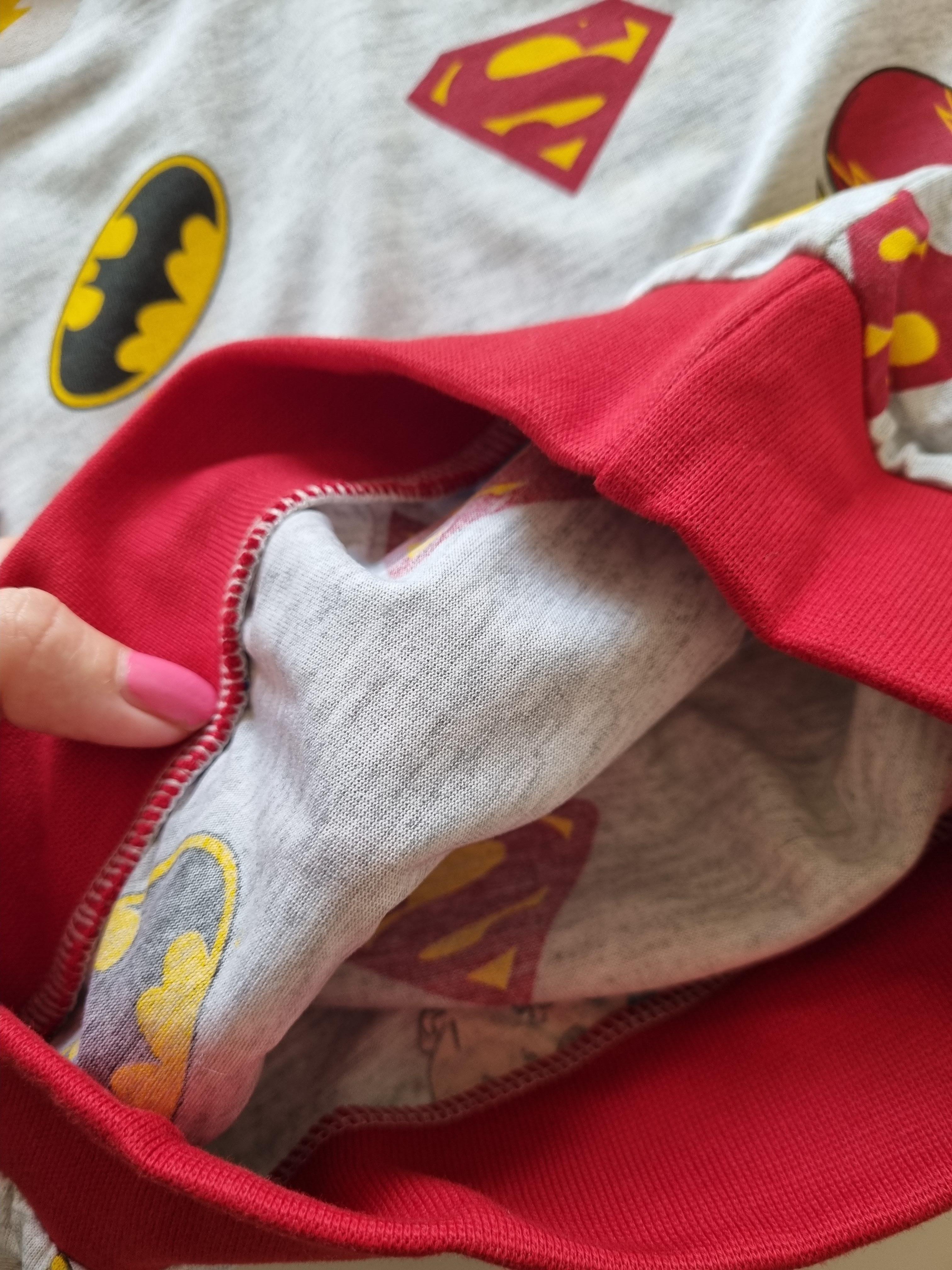 Süper Kahramanlar Desenli Mevsimlik Pijama Takımı