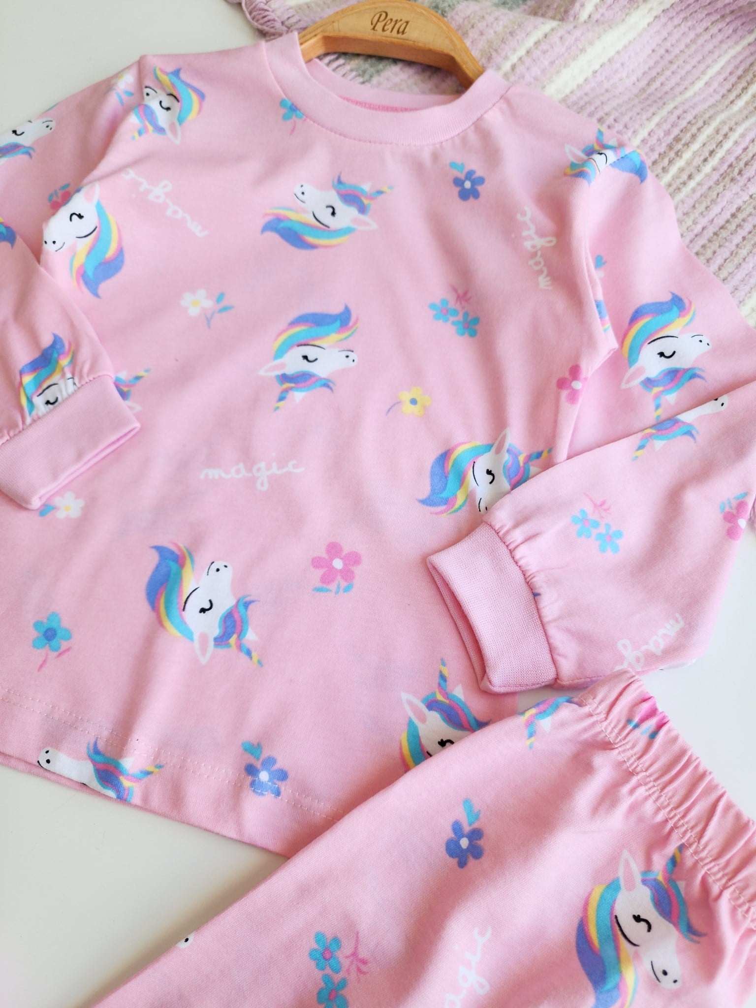 Unicorn Mevsimlik Pijama Takımı