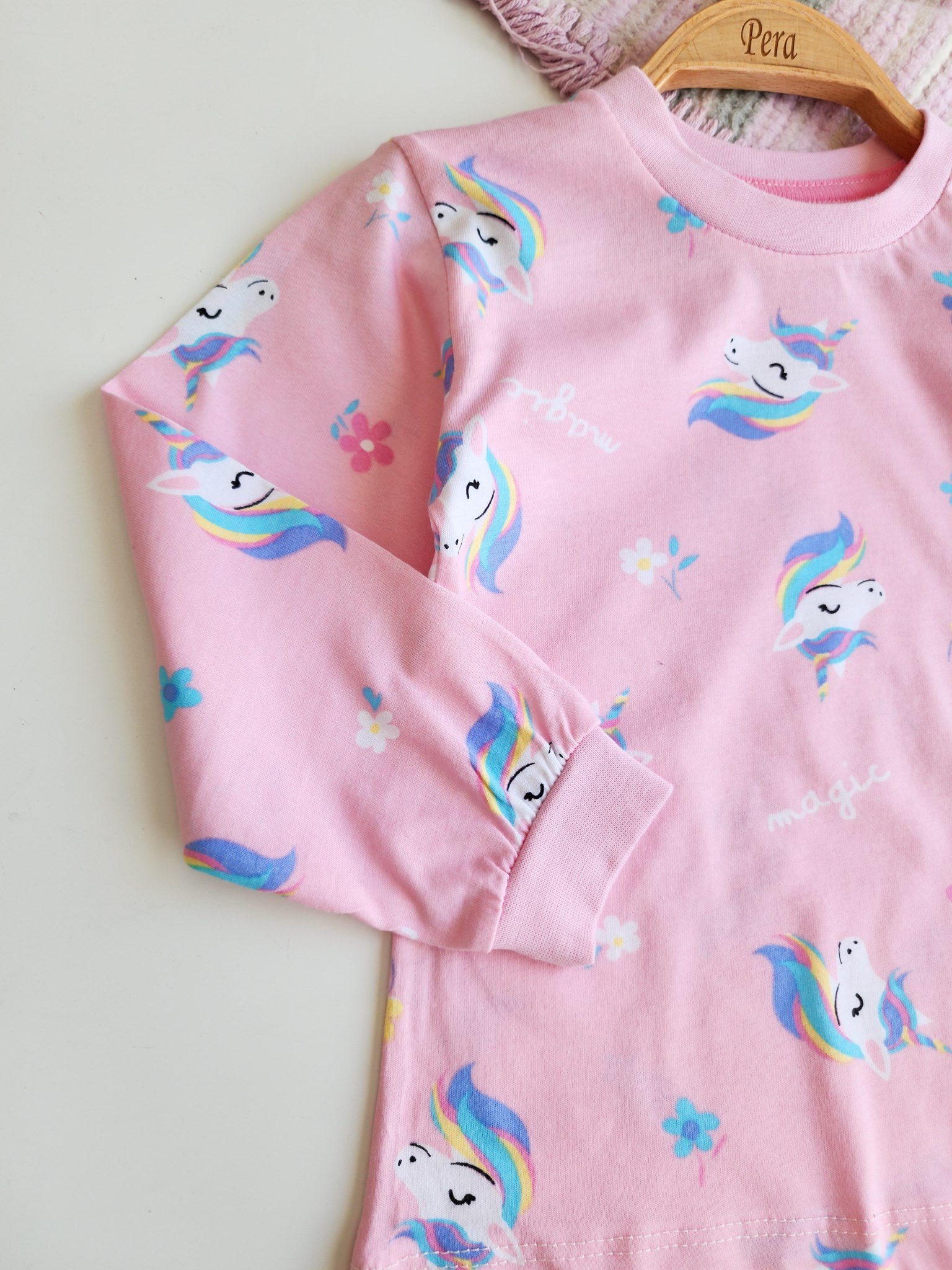 Unicorn Mevsimlik Pijama Takımı