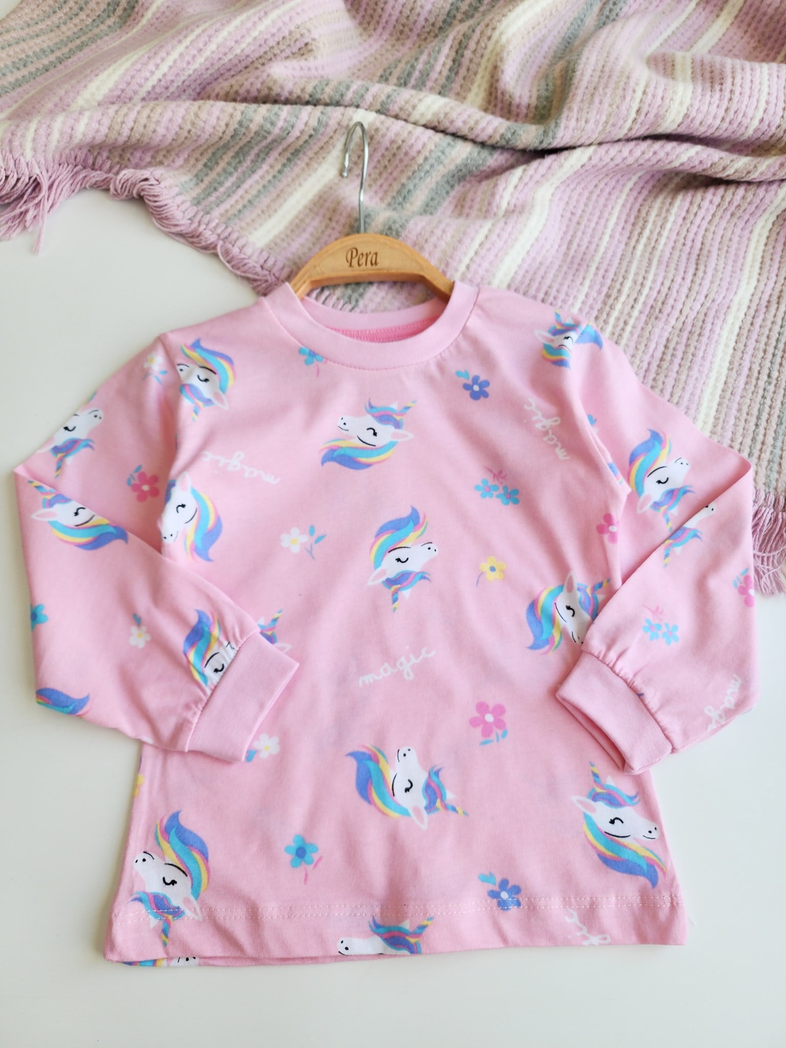 Unicorn Mevsimlik Pijama Takımı