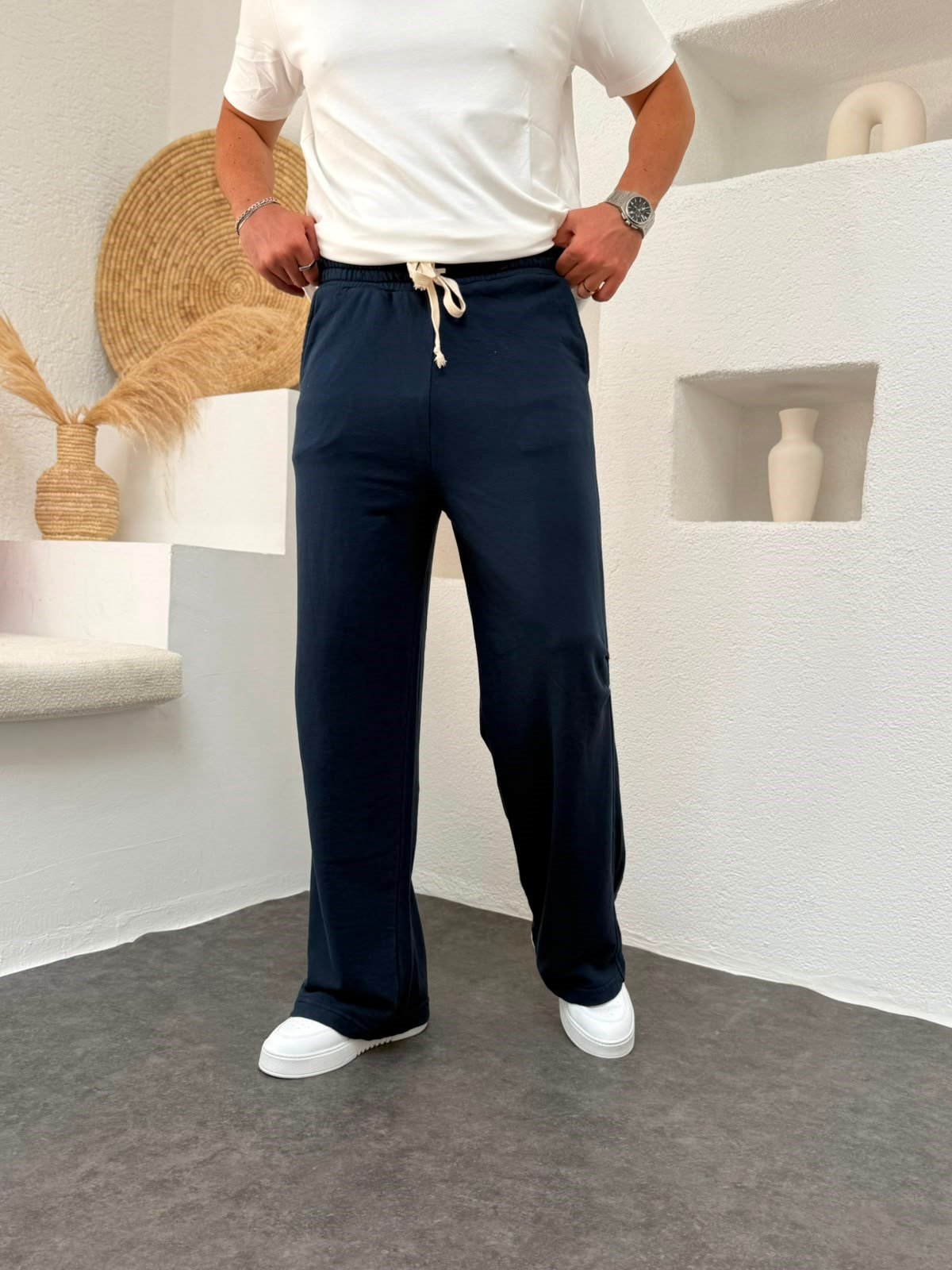 Lacivert Eşofman Relax Fit