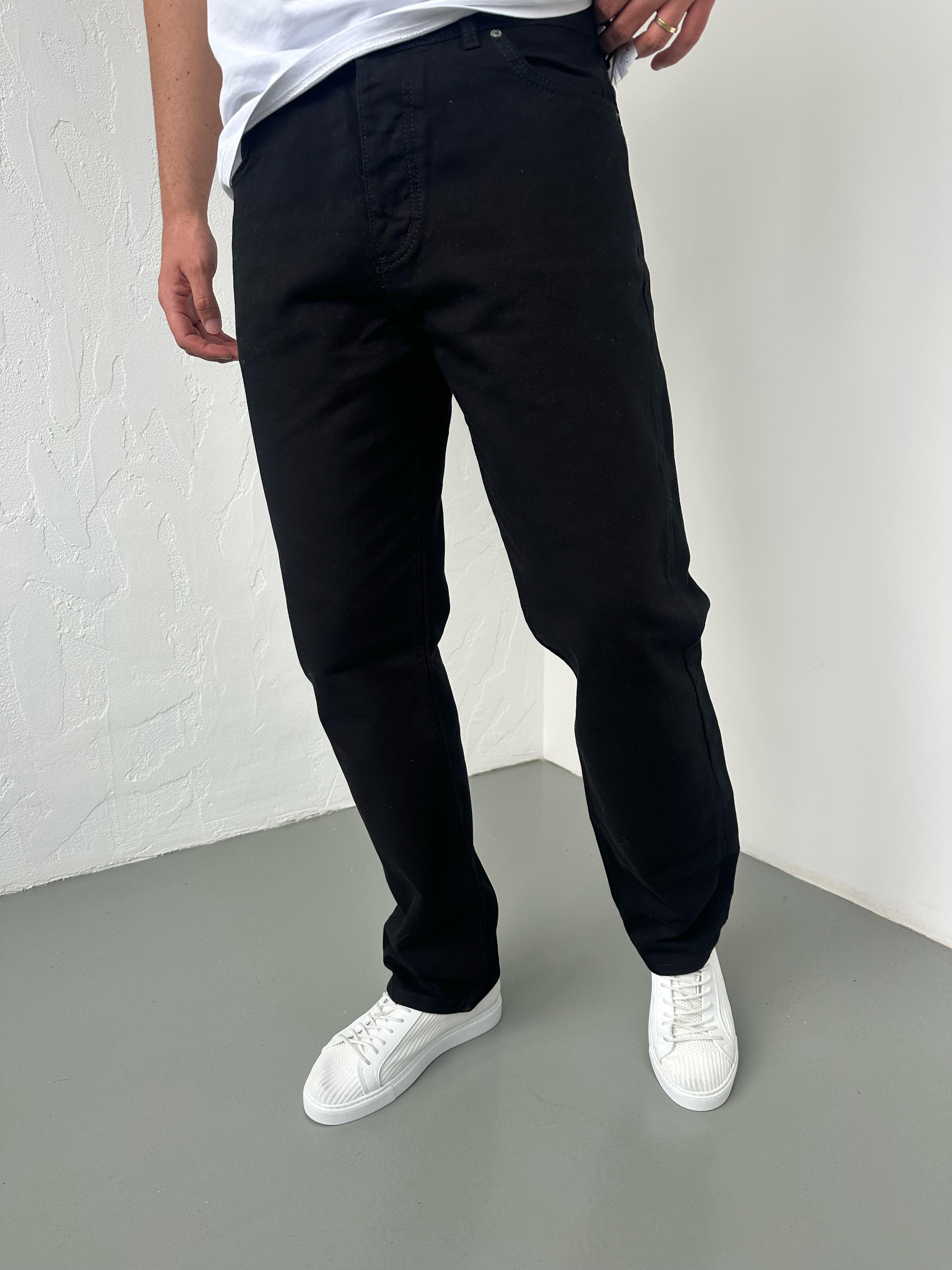 Siyah Baggy Jean