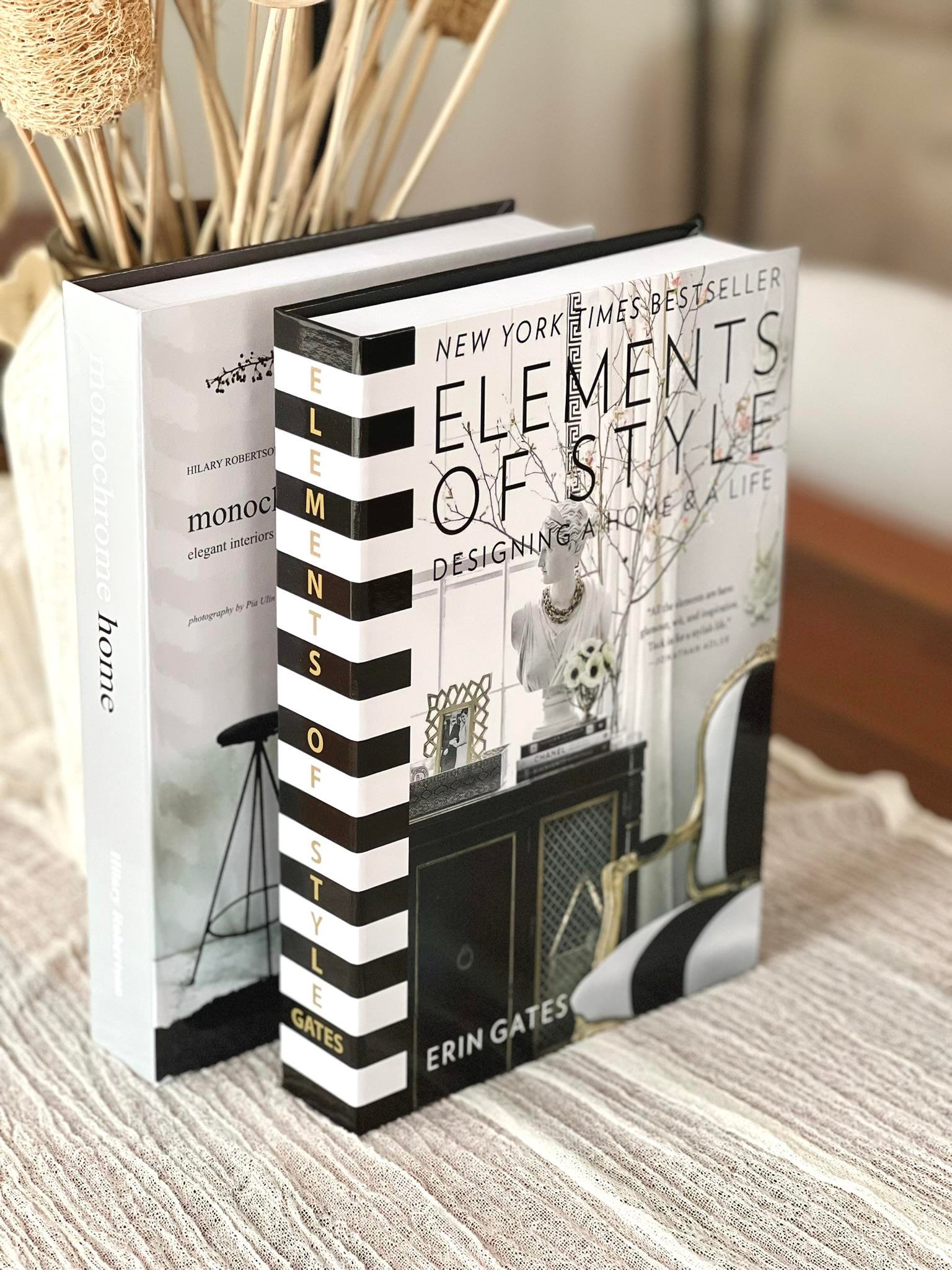 Dekoratif Kitap Kutu 2'li Set (MO/EL)