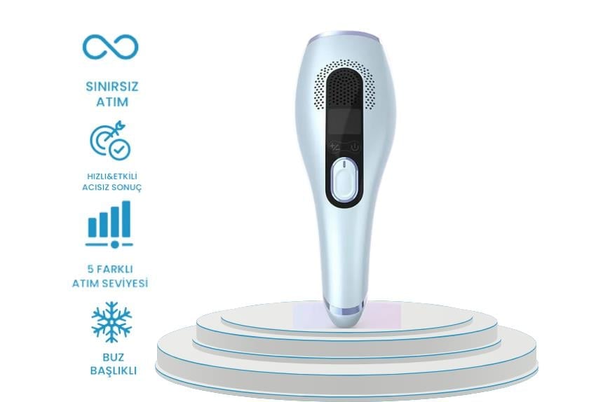 Yasomi First Class- Özel Sapphire Buz Başlık Teknolojili Sınırsız Atımlı Ipl