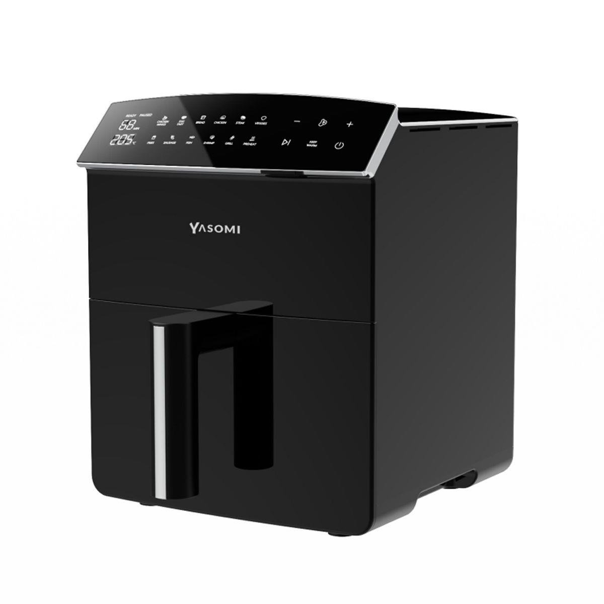 Yasomi Y45 Airfryer 1500w 4,5 Lt Akıllı Fritöz ( Siyah)