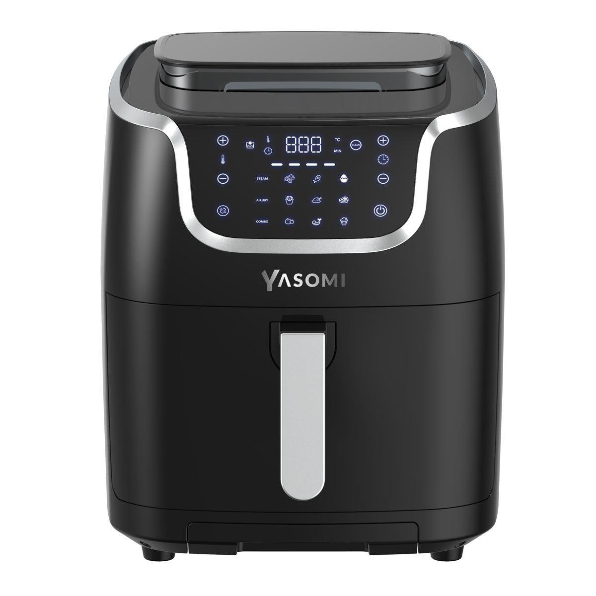 Yasomi Y77 Xxl Buharli Airfryer Fritöz 7lt 1700w Siyah ( Türkiye Garantili )