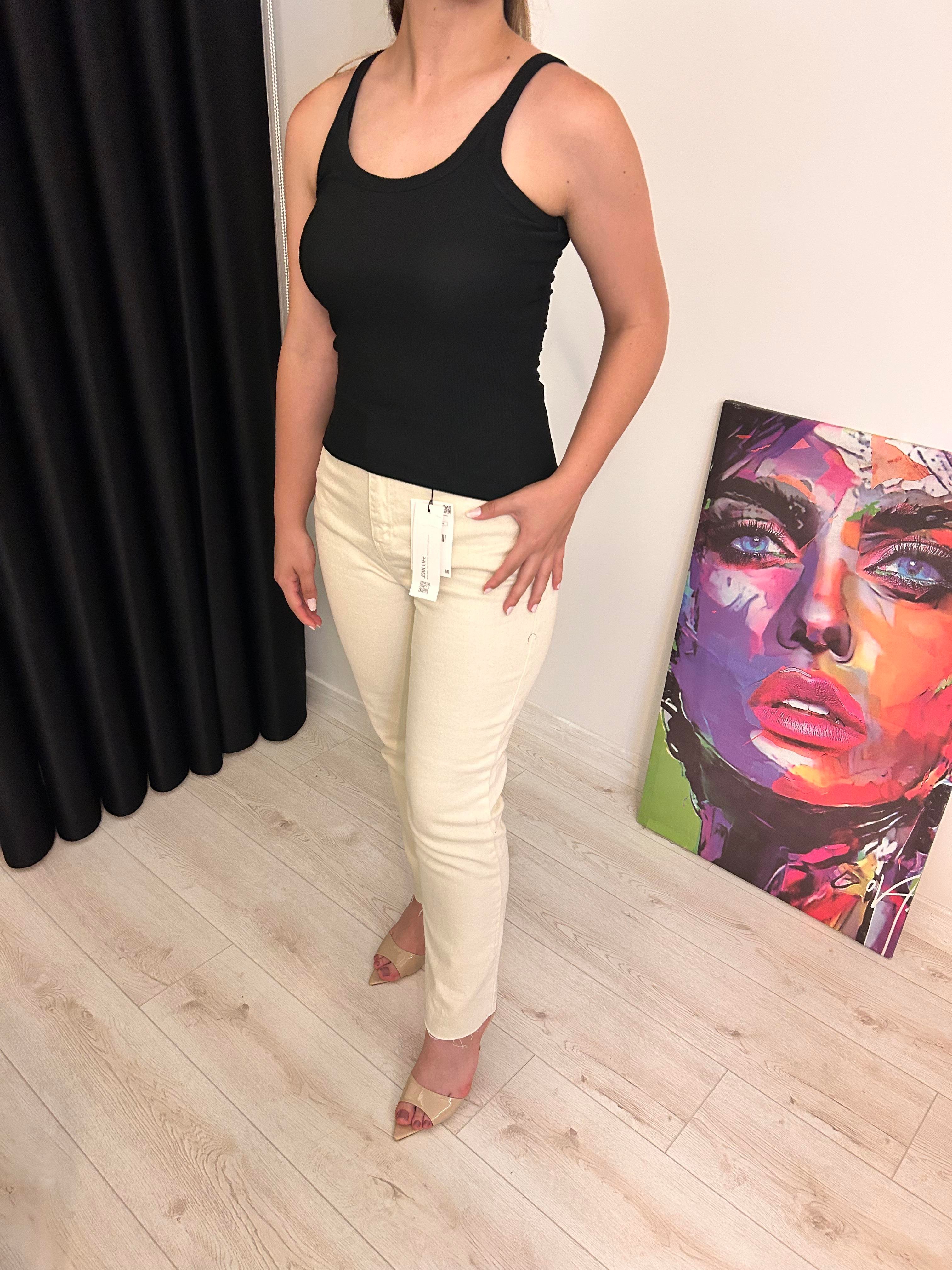 Fitilli Askılı Basic Atlet Siyah