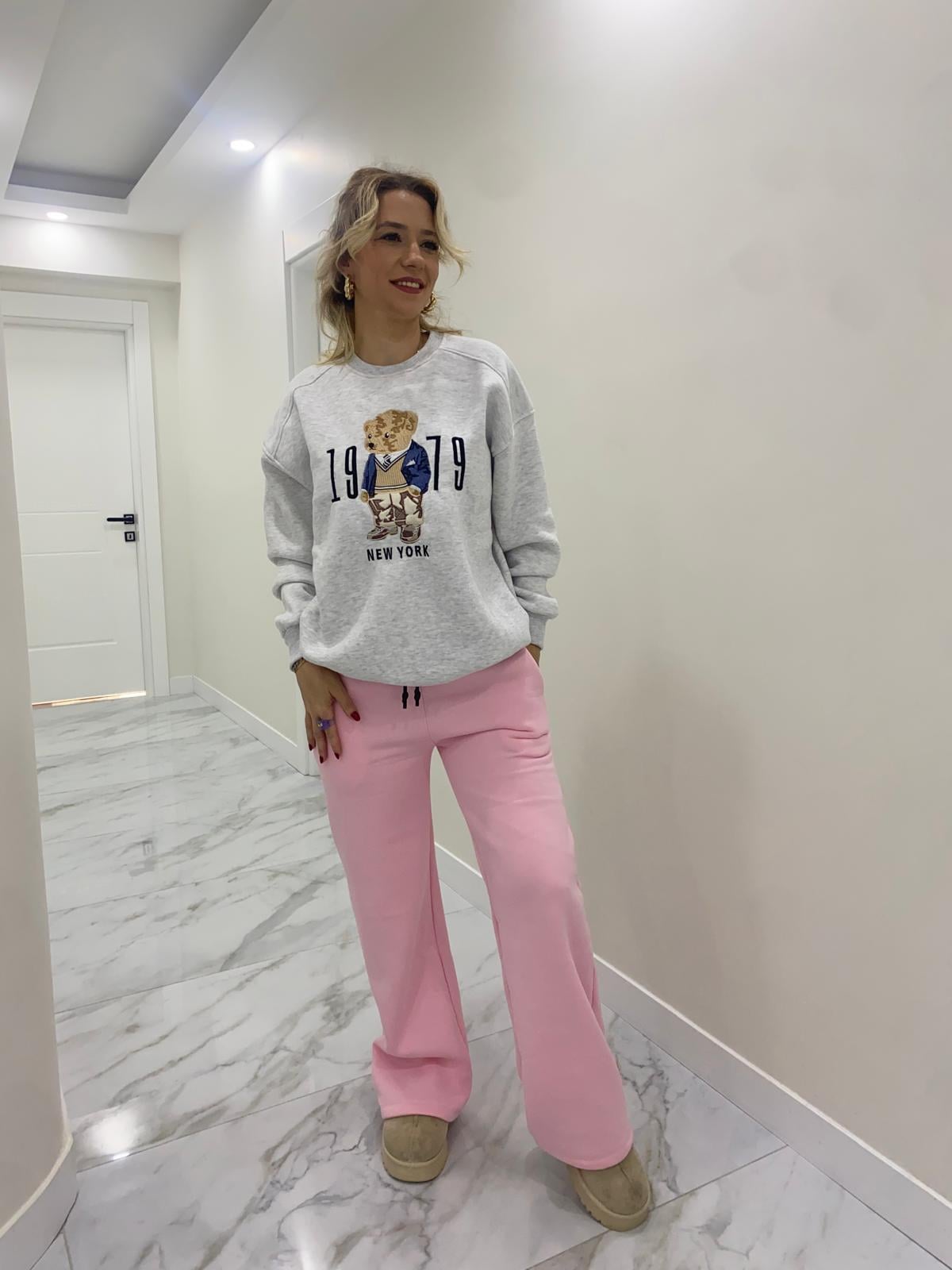 Teddy Bear Şardonlu SweatShirt