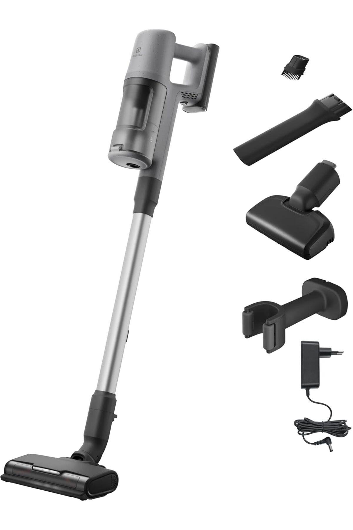 600 Serisi PetPro Başlıklı EP61AB21UG Dikey Şarjlı Dikey Süpürge