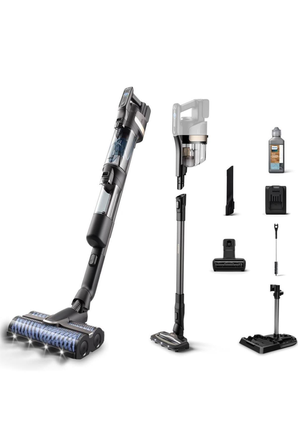 Aqua Trio Özel 9000 Serisi otomatik kendini temizleme Islak Ve Kuru Dikey Süpürge