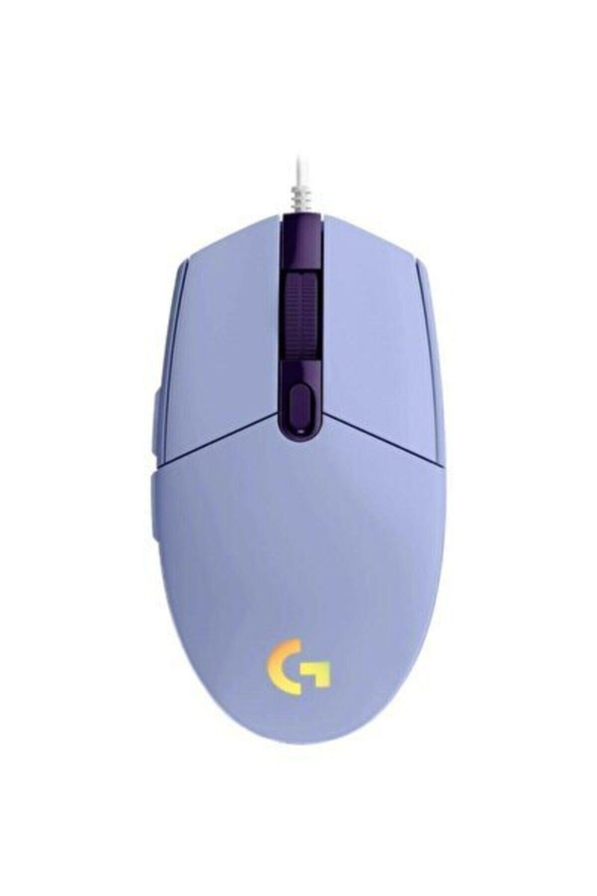 G203 Lightsync Kablolu Oyuncu Mouse Lila