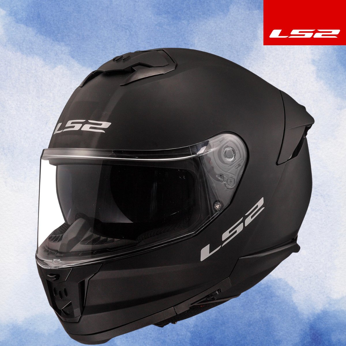 LS2 STREAM 2 MAT SİYAH KASK